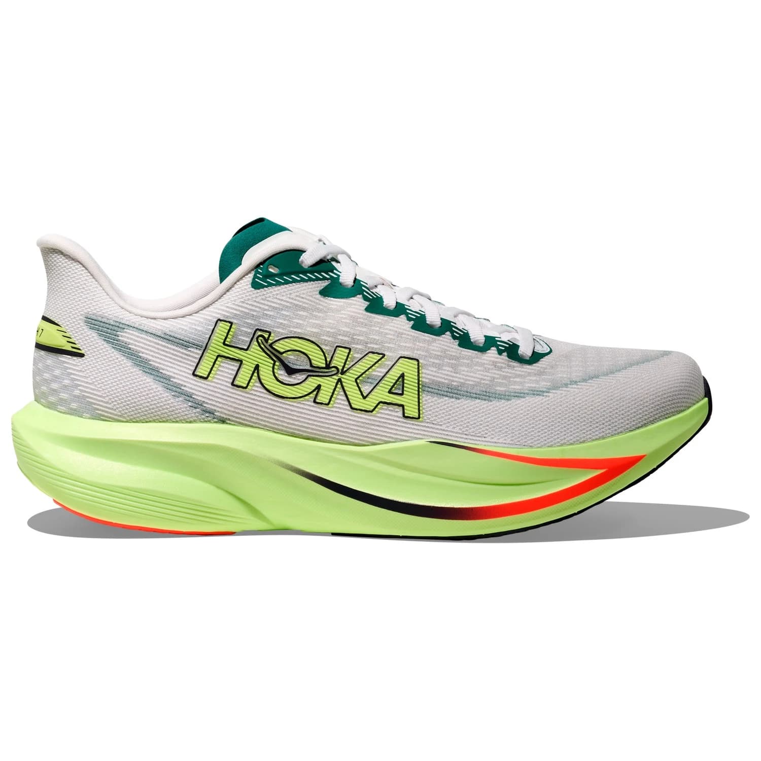Маратонки HOKA Mach 7 Running shoes - Frost / Neon Yuzu