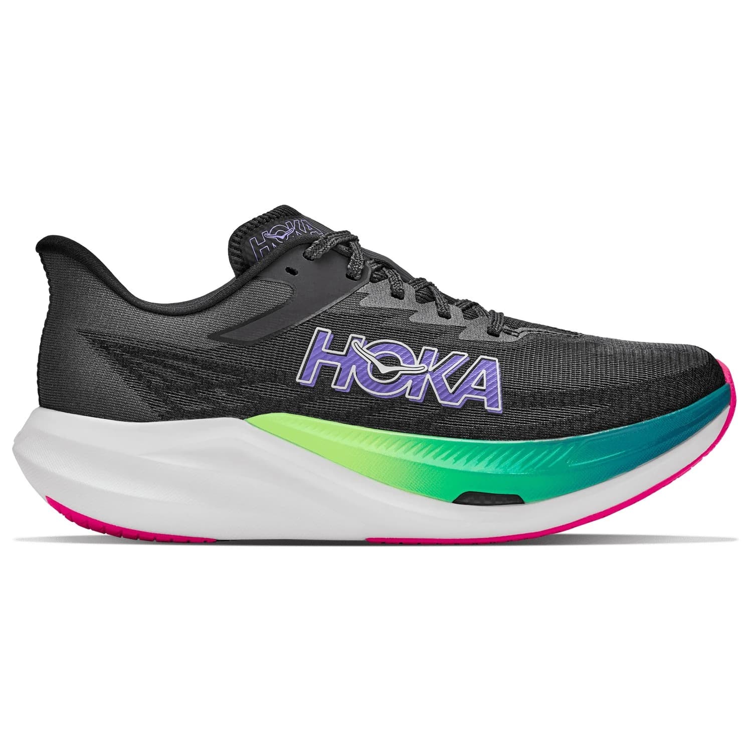 Маратонки HOKA Rocket X 3 Running shoes - Black / Neon Nebula