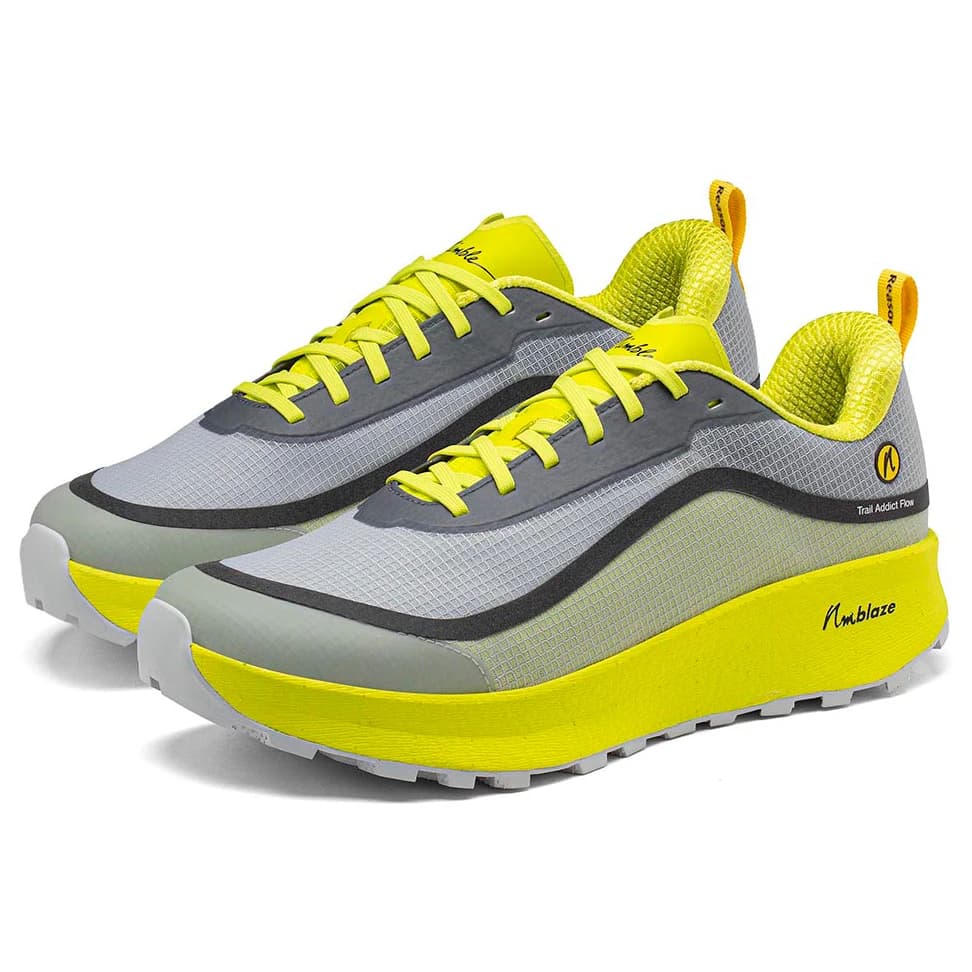 Мъжки маратонки Joe Nimble Trail Addict Flow Trail running shoes - Yellow / Grey