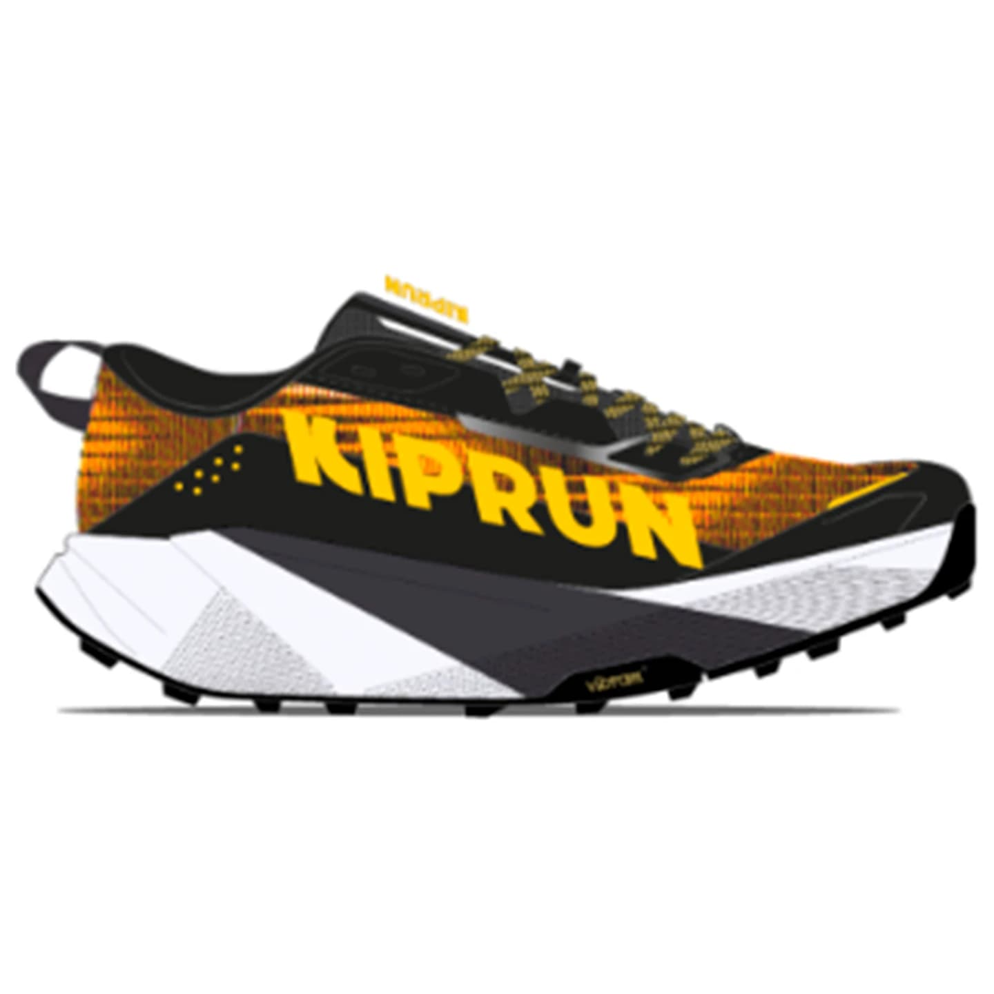 Мъжки маратонки KIPRUN Kipsummit Max Trail running shoes - Black / Orange