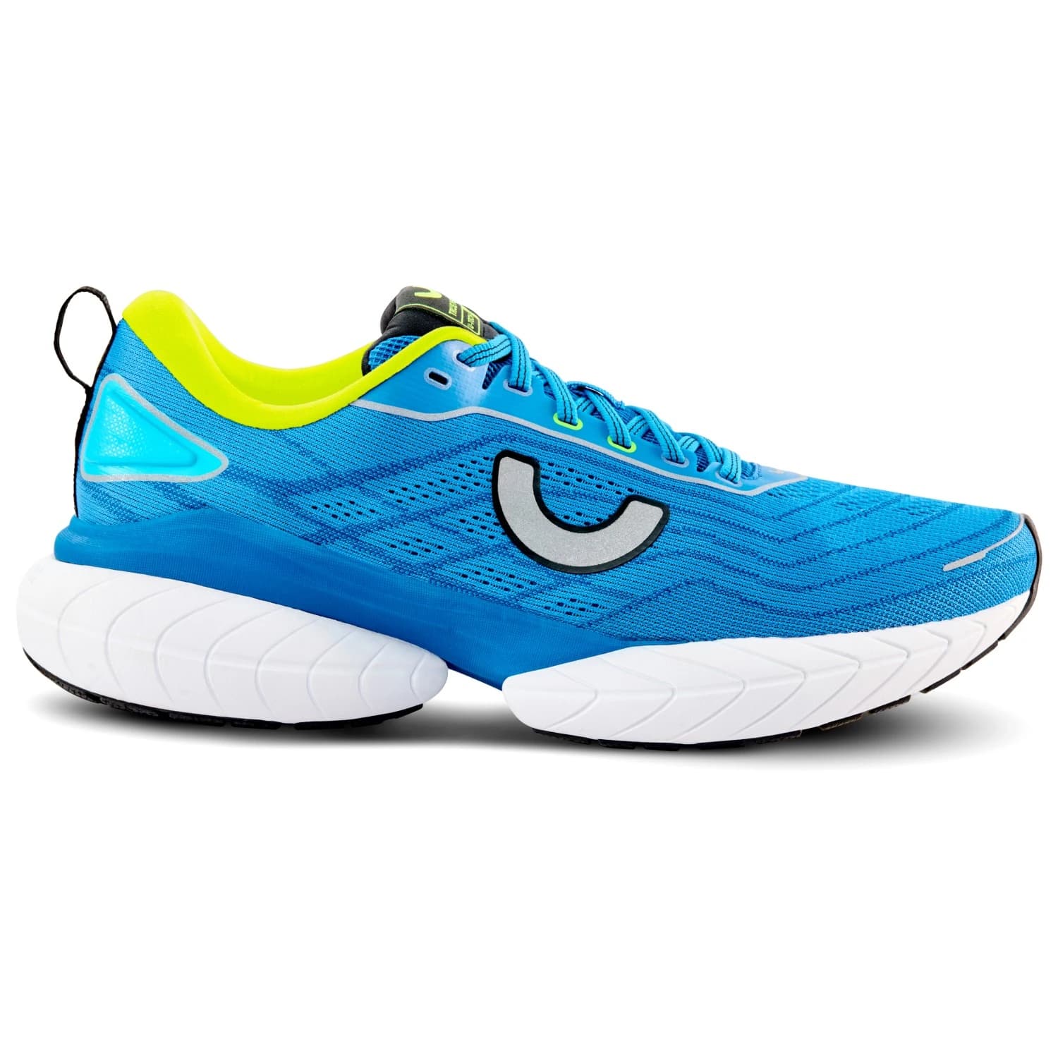 Мъжки маратонки True Motion U-TECH Nevos 4 Running shoes - French Blue / Skydiver / Safety Yellow