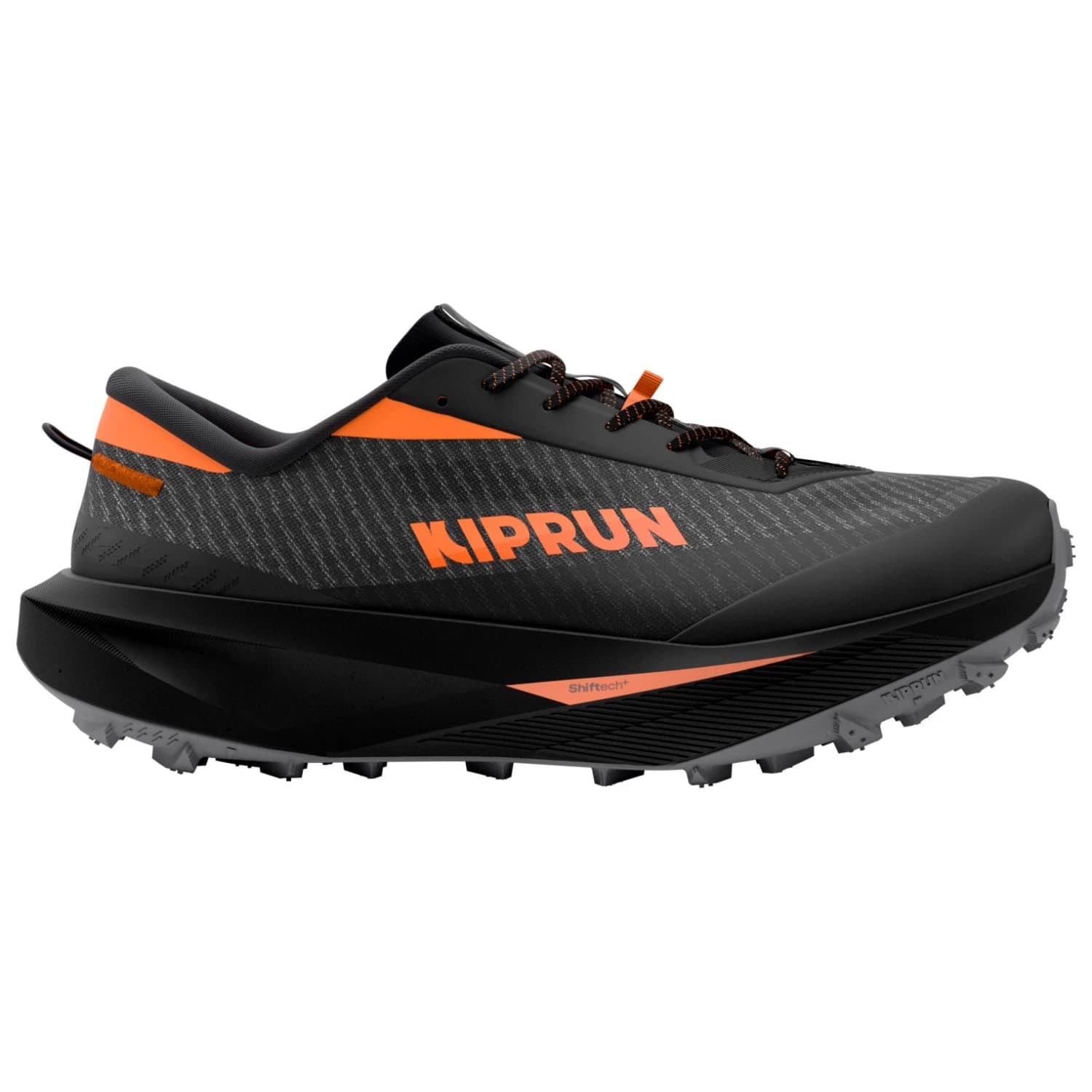Мъжки туристически обувки KIPRUN Kipclimb Trail running shoes - Black Orange