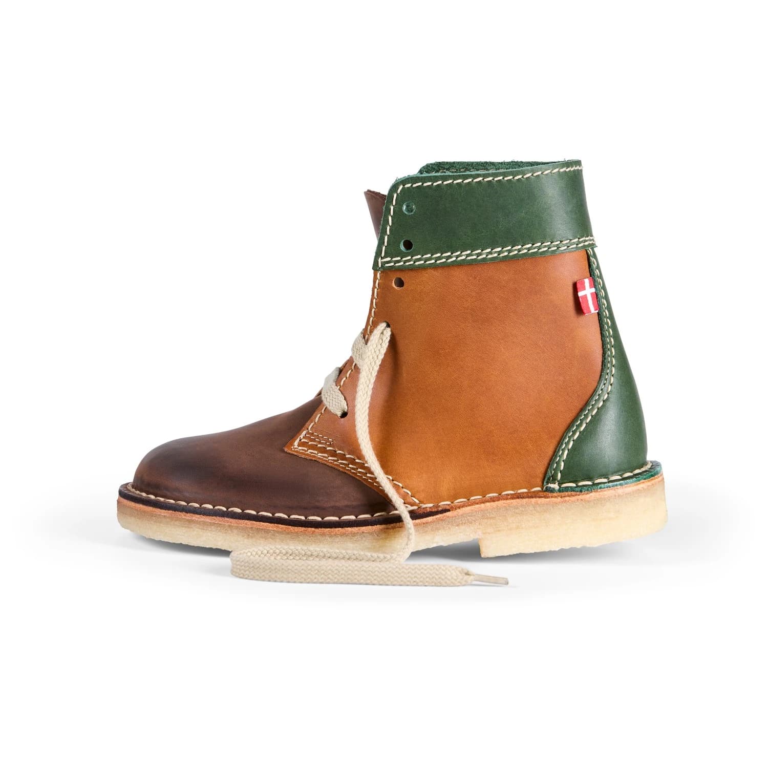 Ежедневни боти Duckfeet Faborg Casual boots - Green / Brown / Cocoa