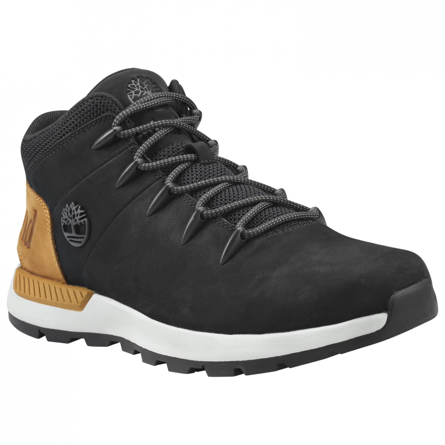 Мъжки маратонки Timberland Sprint Trekker Mid Sneakers - Jet Black / Brown