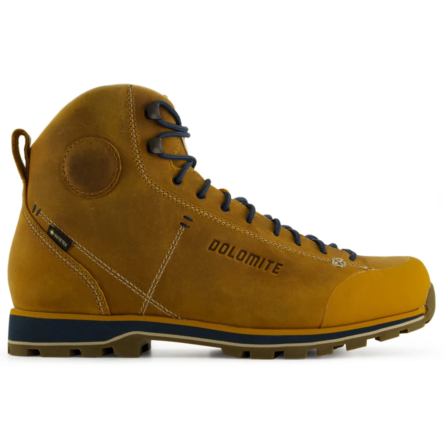 Ежедневни боти Dolomite Cinquantaquattro High Full Grain Leather Evo GTX Sneakers - Golden Yellow