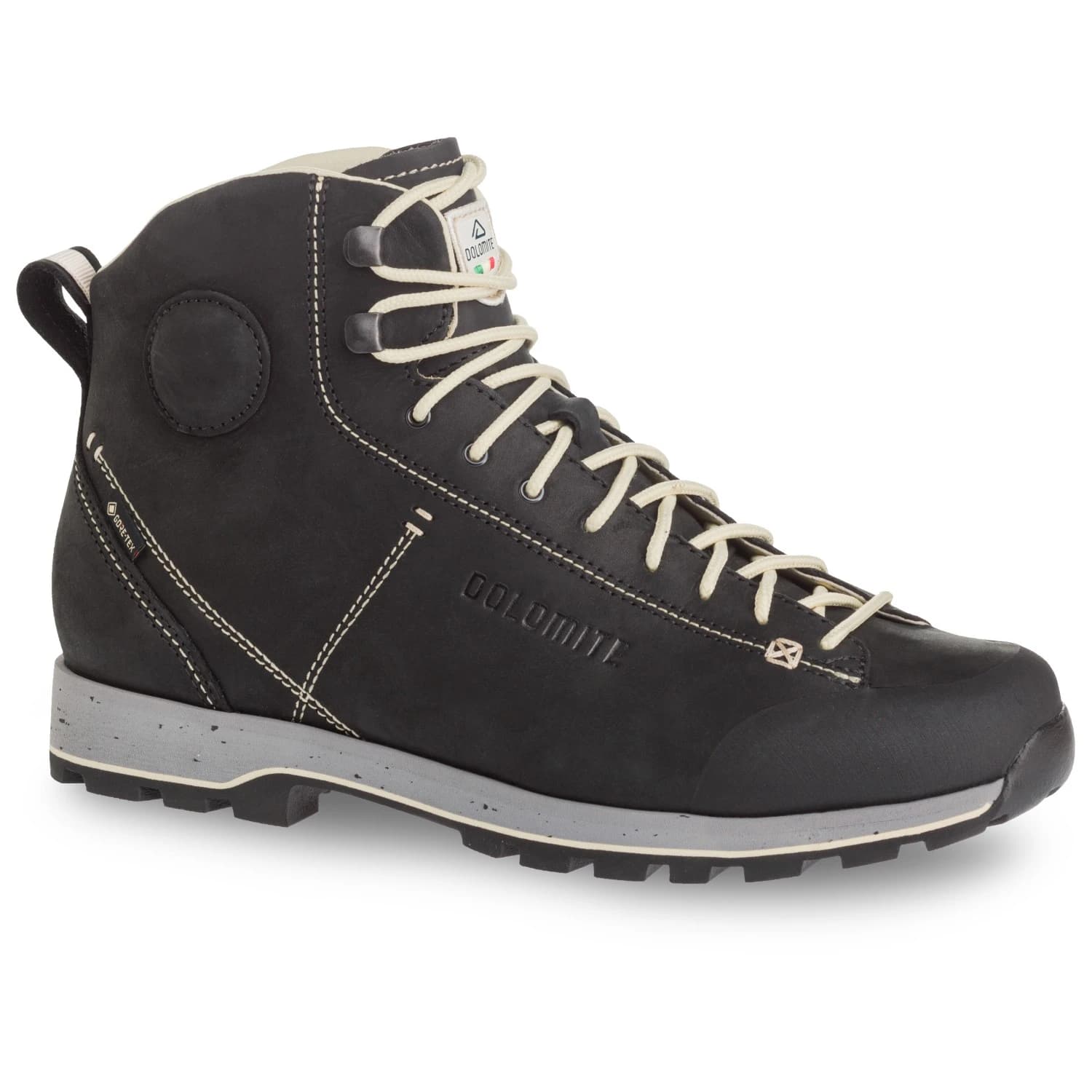 Ежедневни боти Dolomite Cinquantaquattro High Full Grain Leather Evo GTX Sneakers - Black