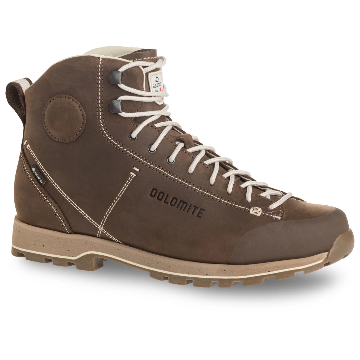 Ежедневни боти Dolomite Cinquantaquattro High Full Grain Leather Evo GTX Sneakers - Dark Brown