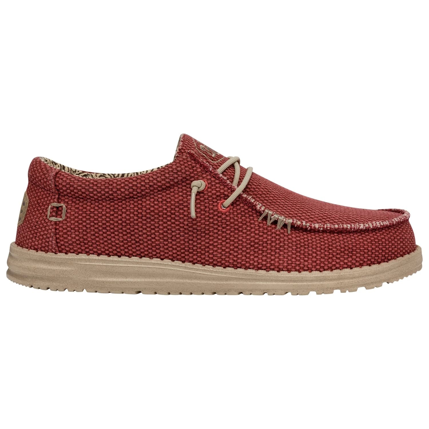 Мъжки маратонки HeyDude Wally Braided Sneakers - Pompeian Red