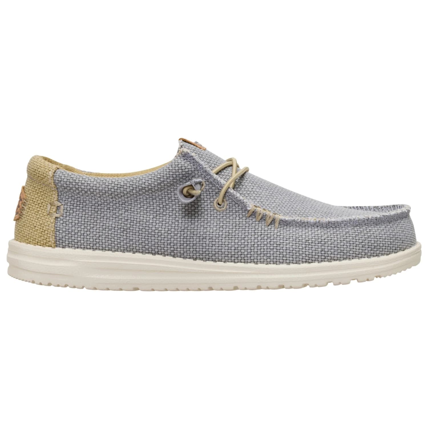 Мъжки маратонки HeyDude Wally Braided Sneakers - Flannel Grey / Olive Grey