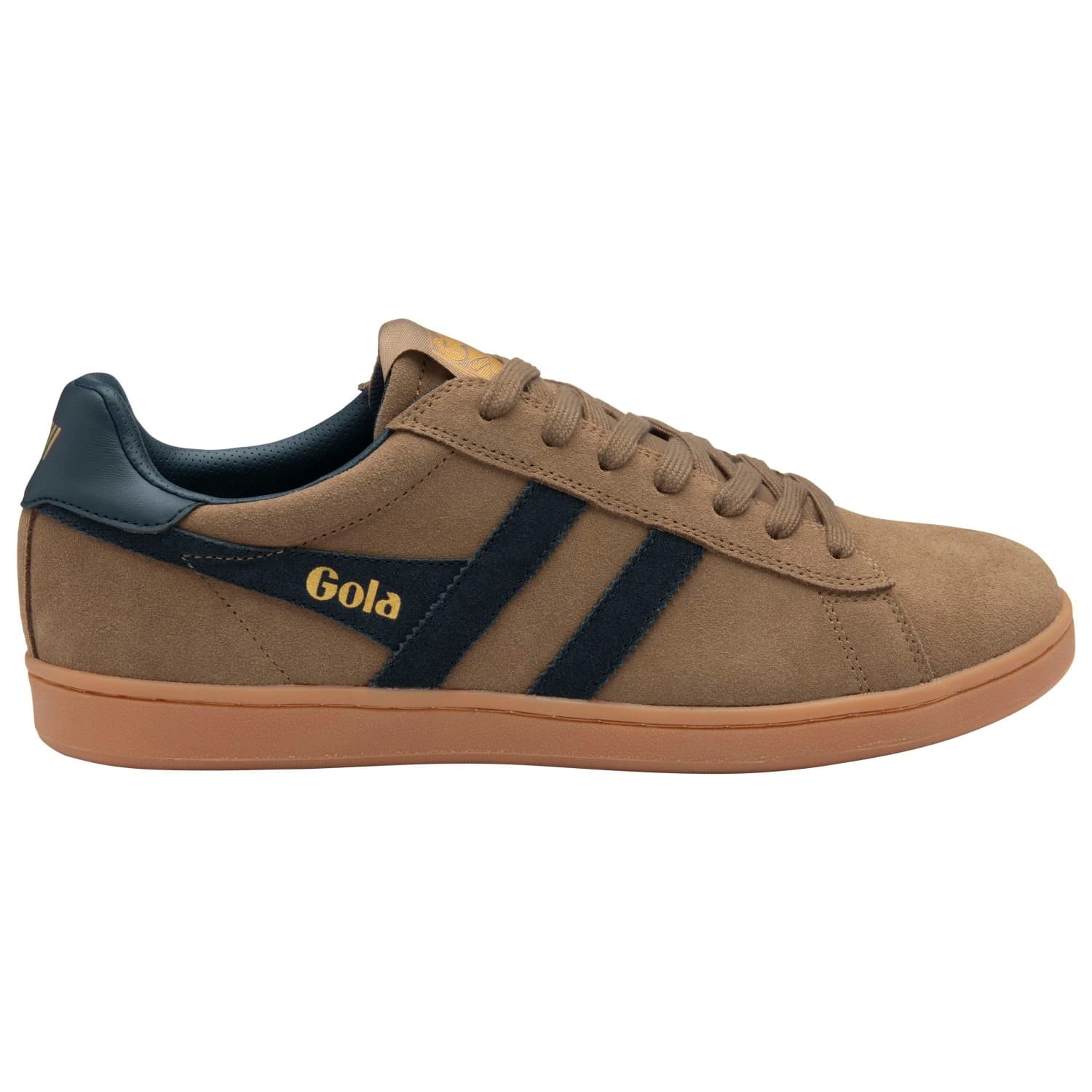 Мъжки маратонки Gola Equipe II Suede Sneakers - Tobacco / Navy
