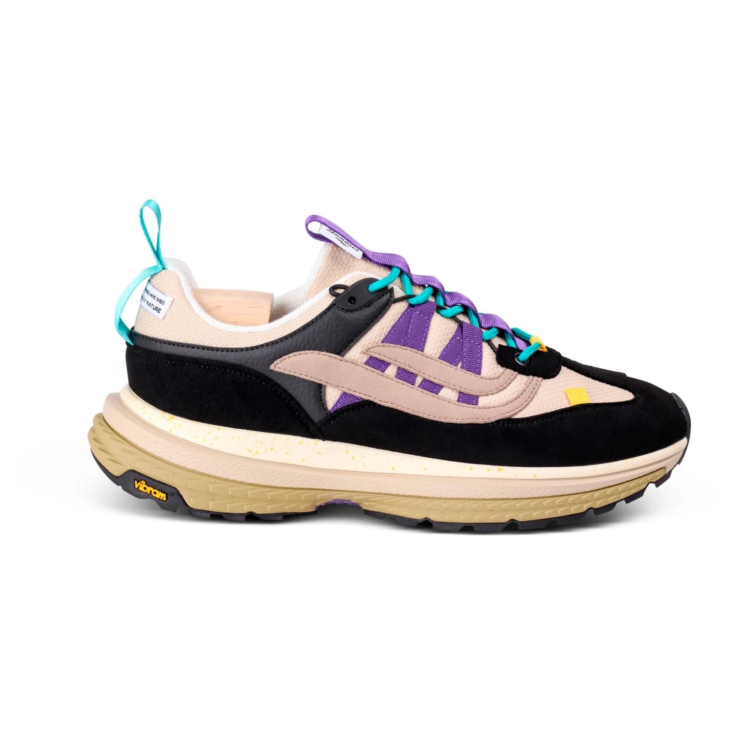 Маратонки Genesis Footwear G-Machu Suede Multisport shoes - Black / Beige / Purple