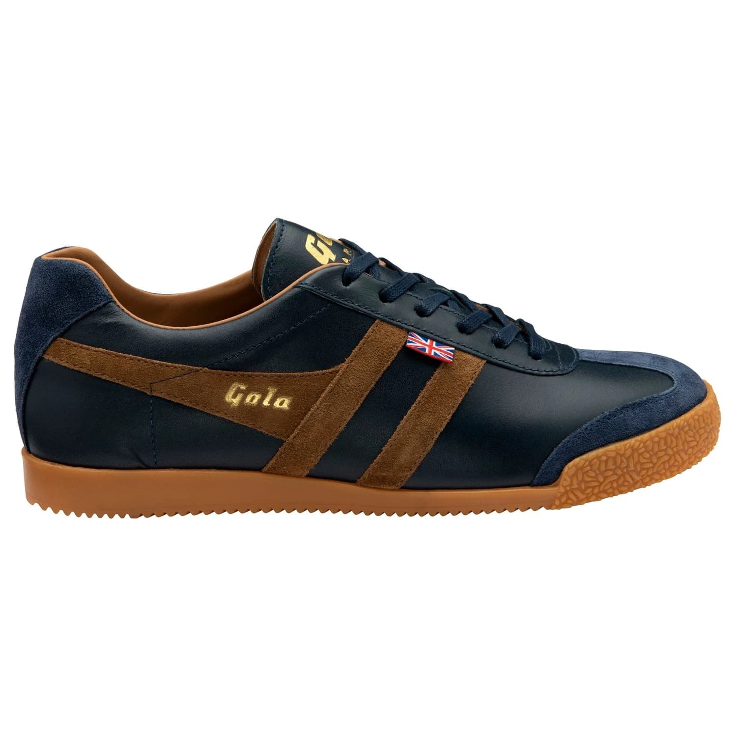 Мъжки маратонки Gola Harrier Mayfair Sneakers - Navy / Tobacco