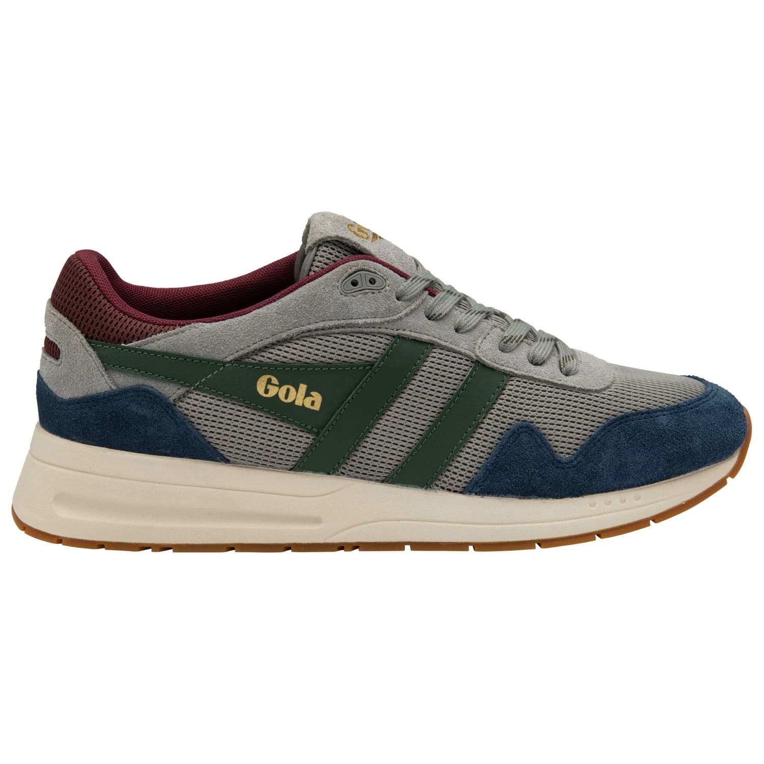 Мъжки маратонки Gola Delta Sneakers - Cement / Navy / Dark Khaki