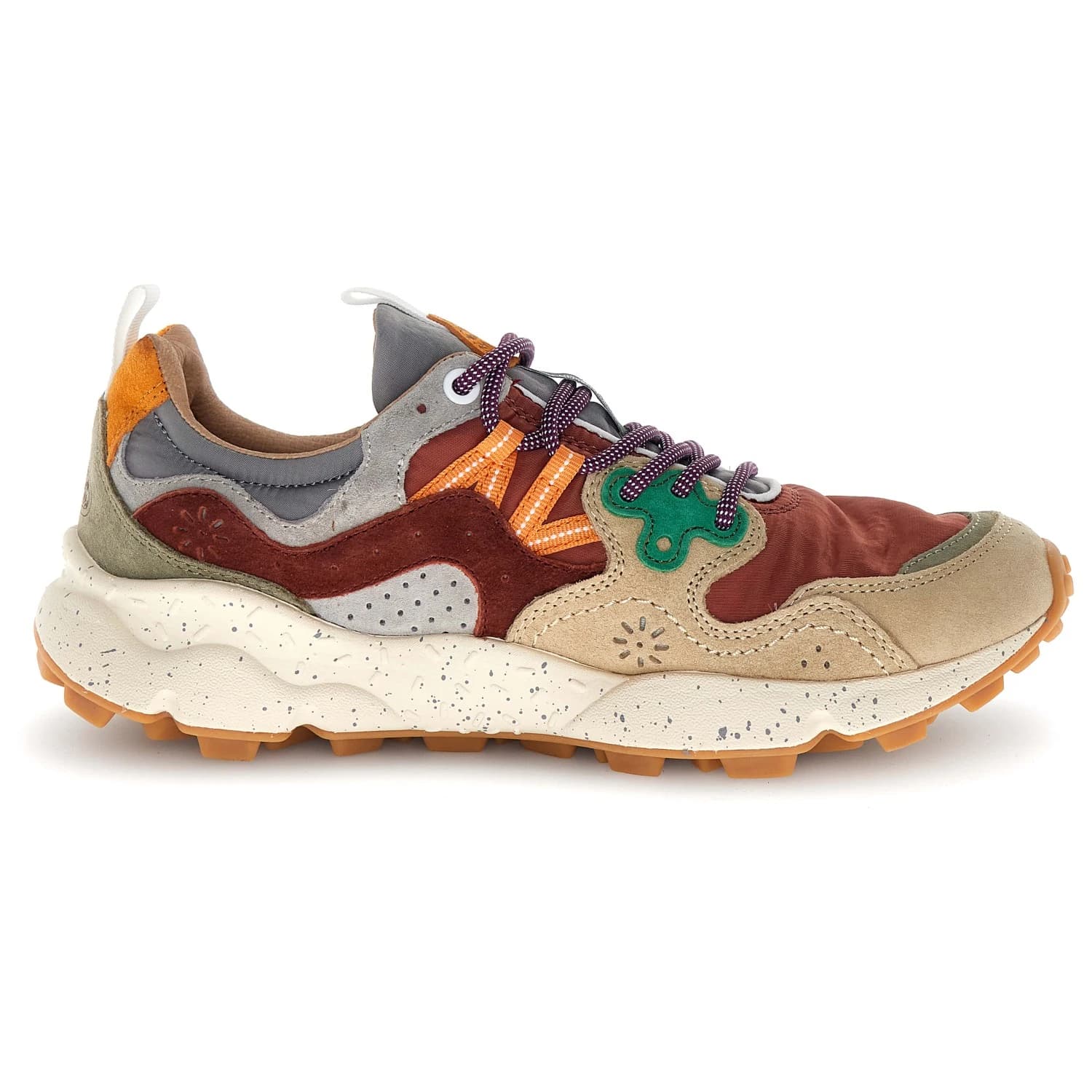 Маратонки Flower Mountain Yamano 3 Uni Sneakers - Light Beige / Rust / Grey