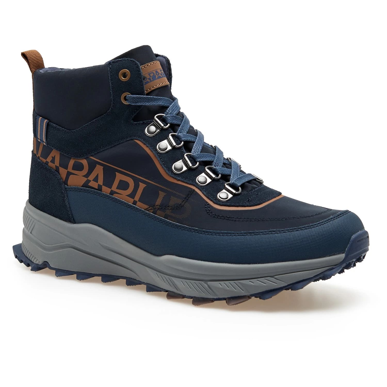 Мъжки маратонки Napapijri Outdoor Mid Sneaker Vortec Sneakers - Blue Marine