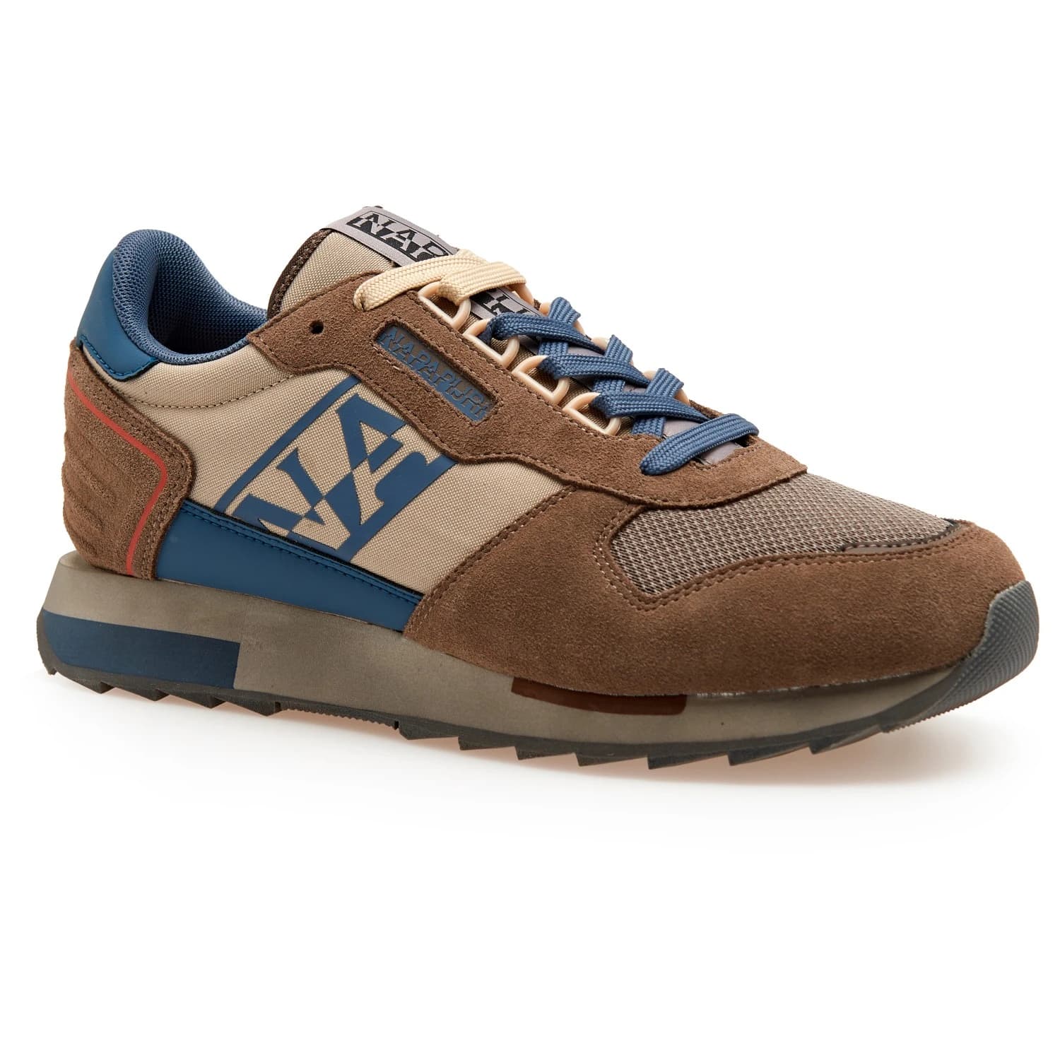 Мъжки маратонки Napapijri Sneaker Virtus Sneakers - Brown / Navy II