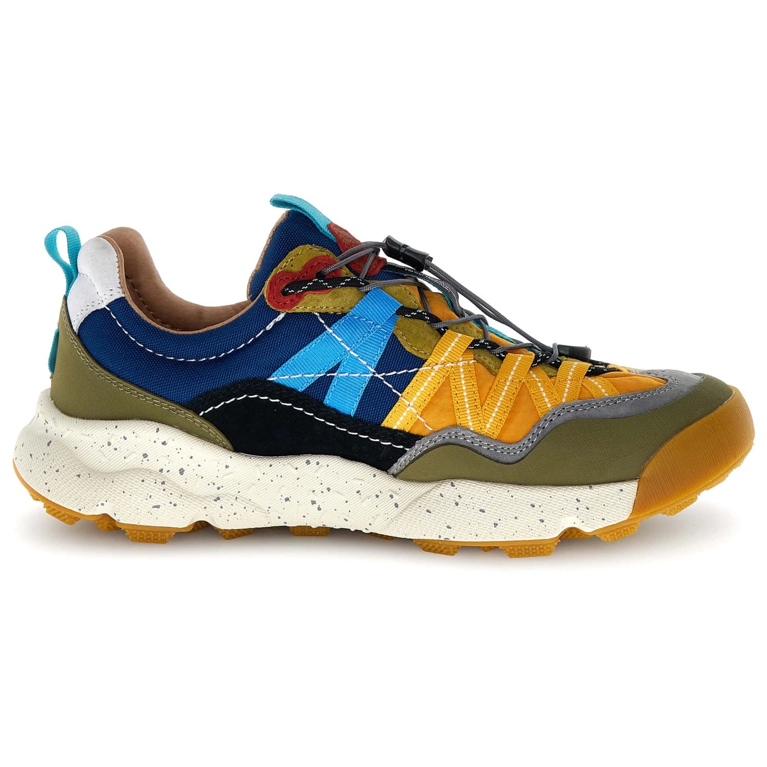 Мъжки маратонки Flower mountain Iwano 2 Sneakers - Military / Orange / Azure