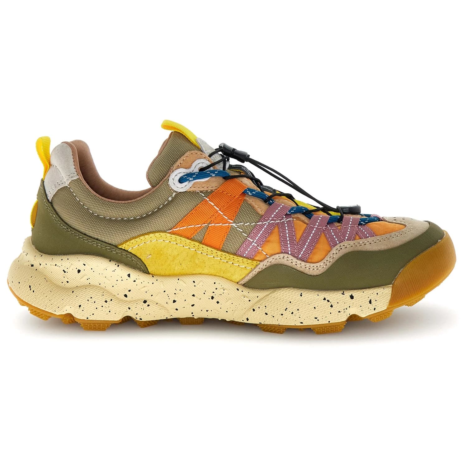 Мъжки маратонки Flower mountain Iwano 2 Sneakers - Taupe / Grey / Yellow