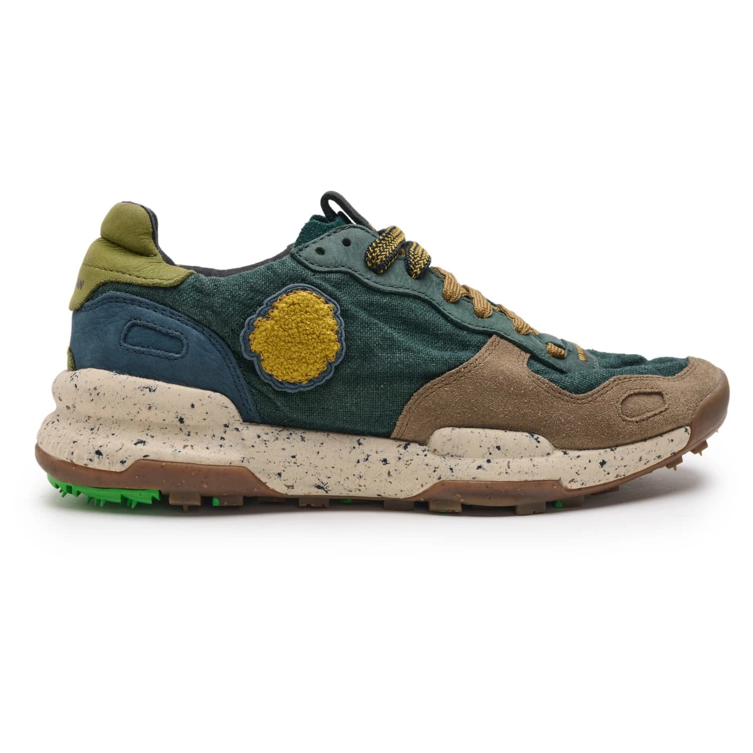 Мъжки маратонки Satorisan Chacrona Linen Sneakers - Dry Seaweed