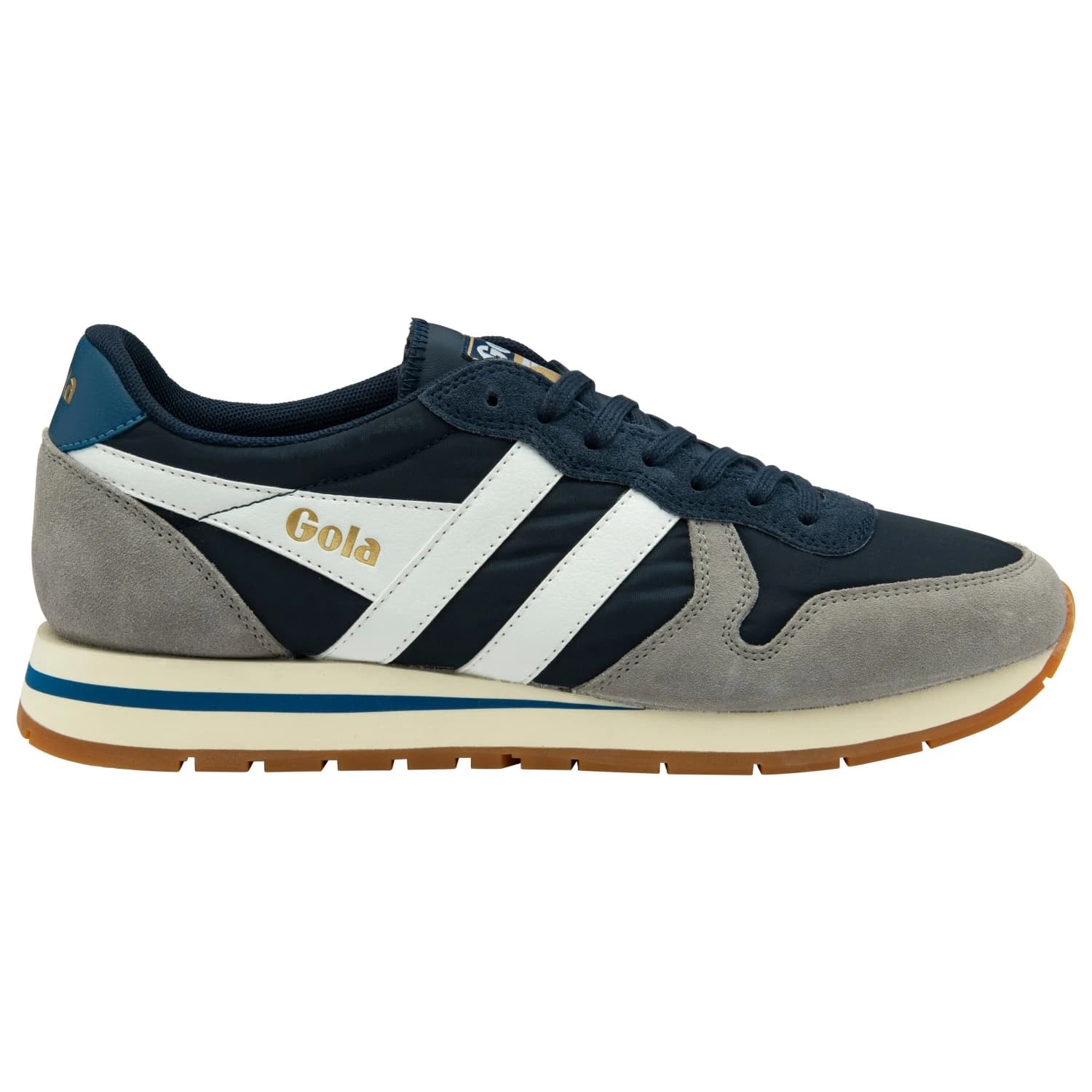Мъжки маратонки Gola Daytona Chute Sneakers - Cement / Navy / White