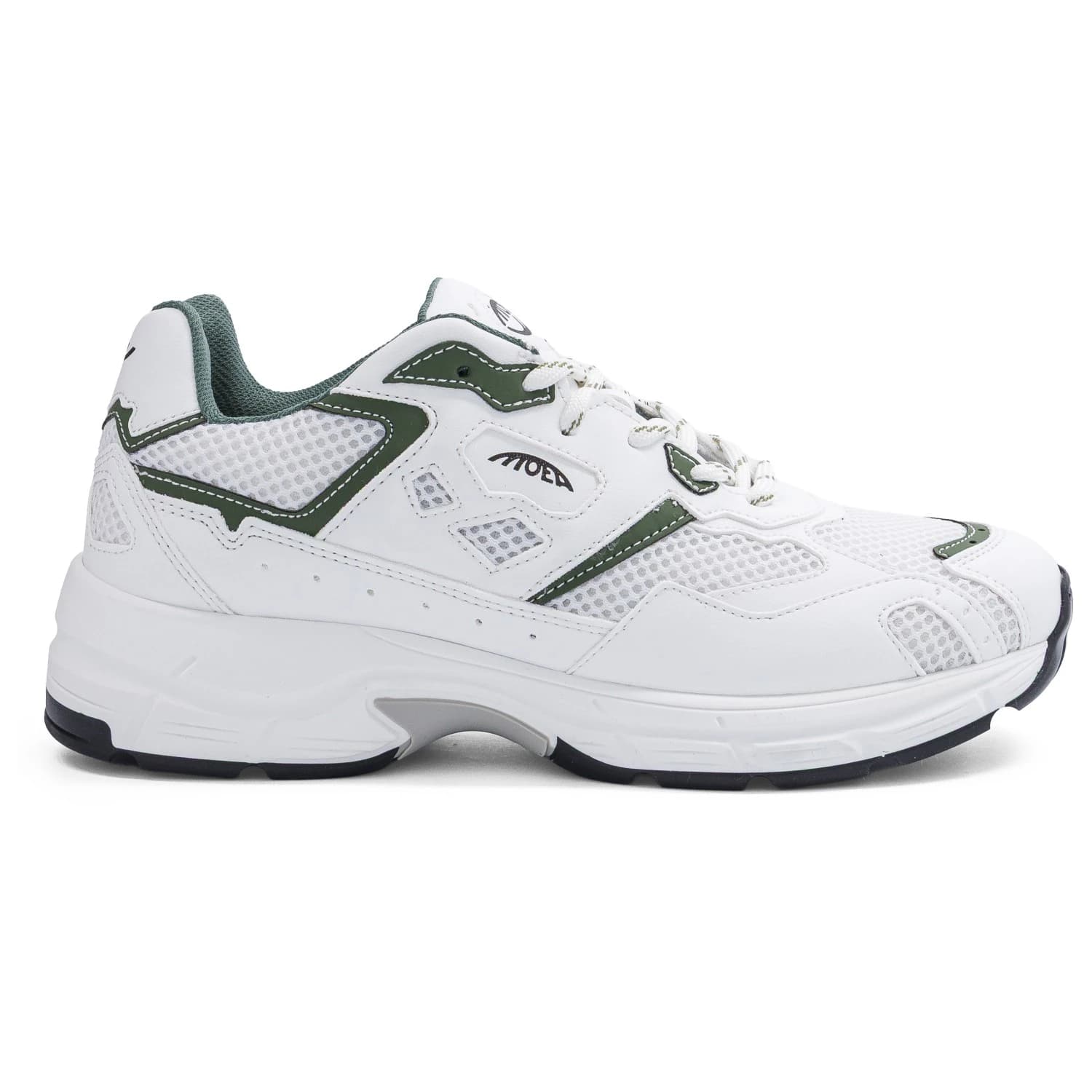 Маратонки MoEa Rush Sneakers - White & Green / Cactus