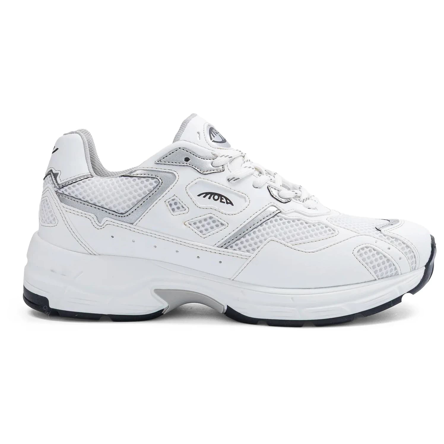 Маратонки MoEa Rush Sneakers - White & Silver / Apple