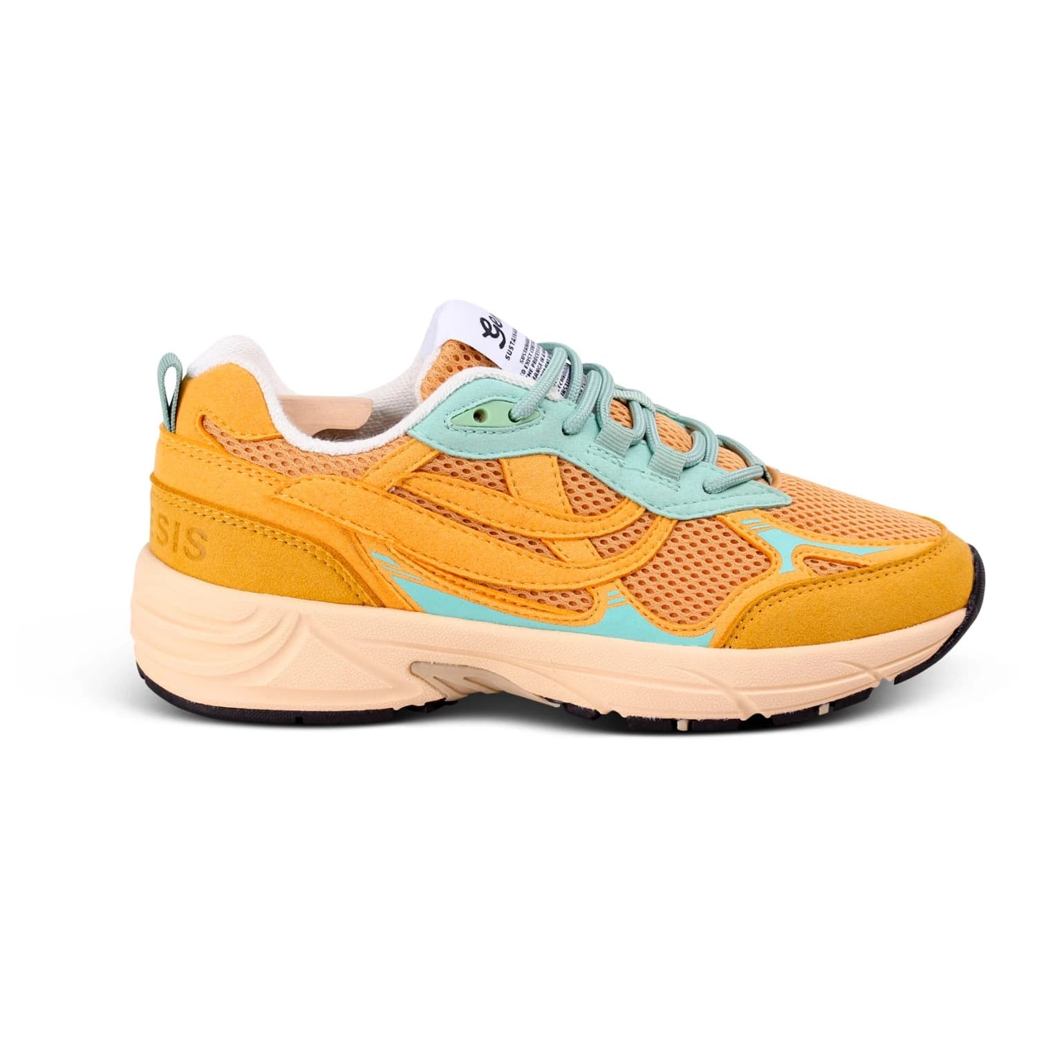 Маратонки Genesis footwear G-Eco`99 Multi Colour Sneakers - Sunyellow / Mint