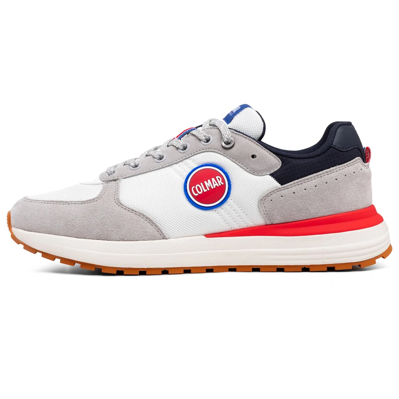 Мъжки маратонки Colmar Active Travis Originals Sneakers - White / Red / Navy