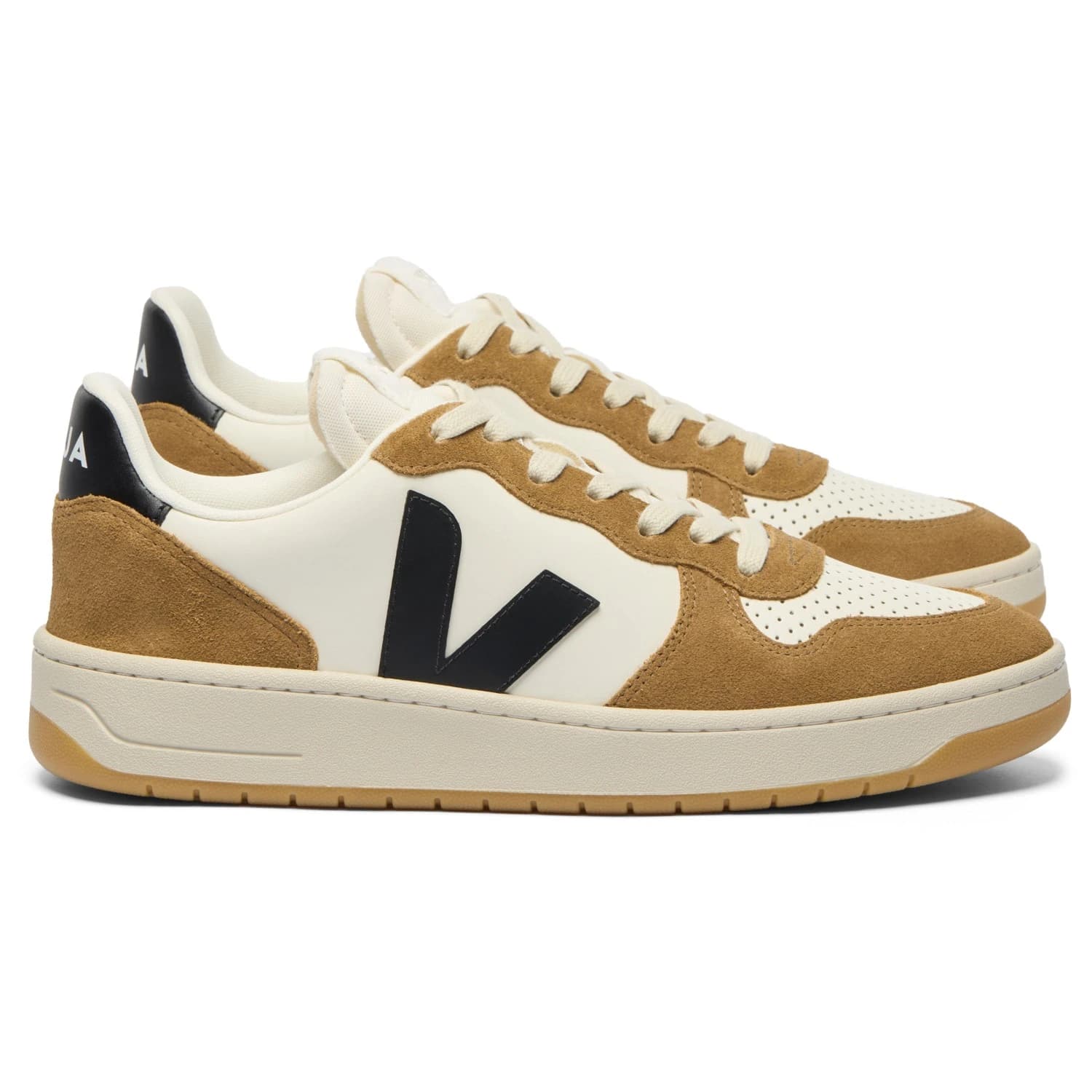 Мъжки маратонки Veja V-10 Prime Sneakers - Pure Blacktent