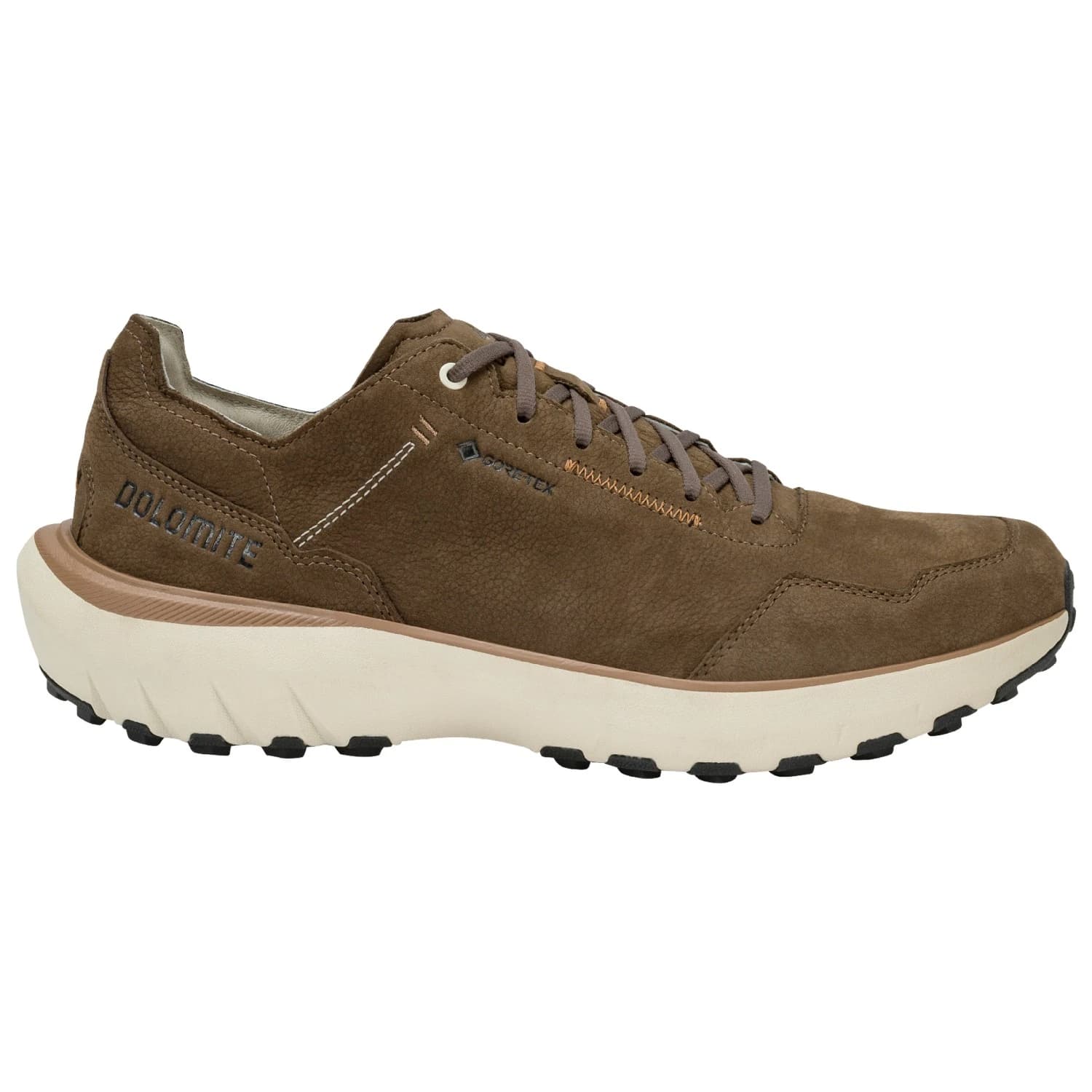 Мъжки ежедневни обувки Dolomite Carezza Go Leather GTX Casual shoes - Dark Brown