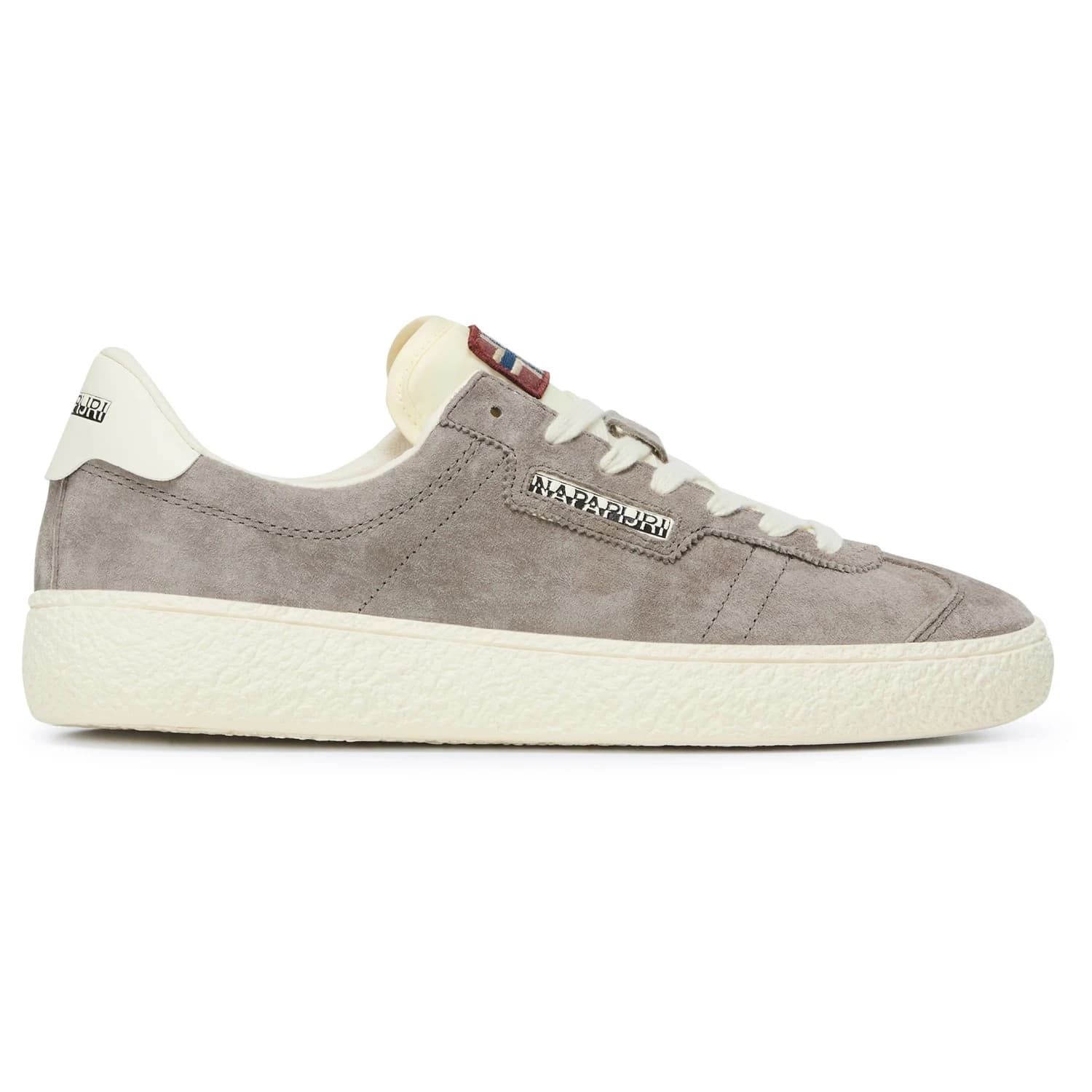 Мъжки маратонки Napapijri Tuff 01 Nub Sneakers - Med Grey Solid