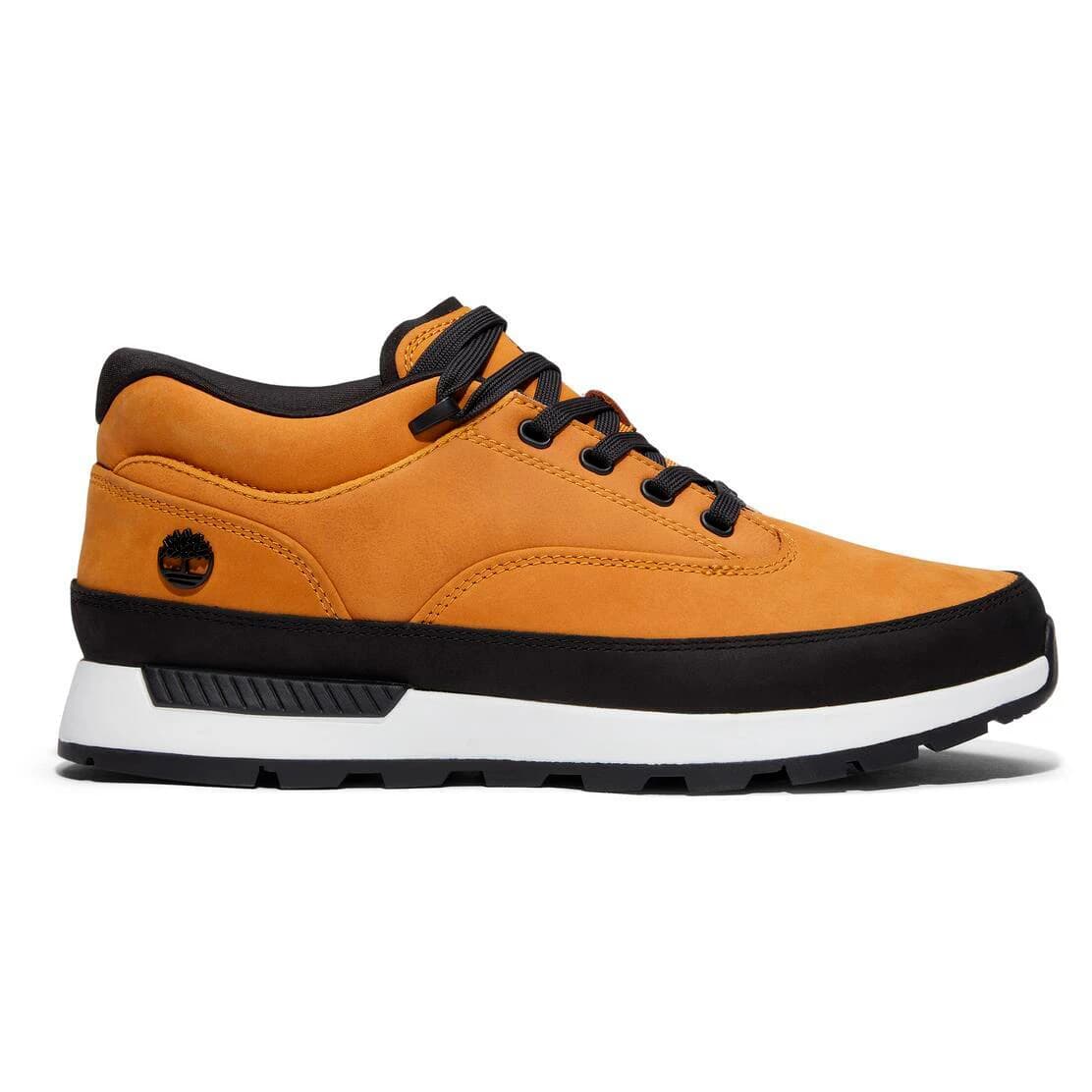 Мъжки маратонки Timberland Euro Grid Mid Lace Up Sneaker - Wheat / Nubuck / W White