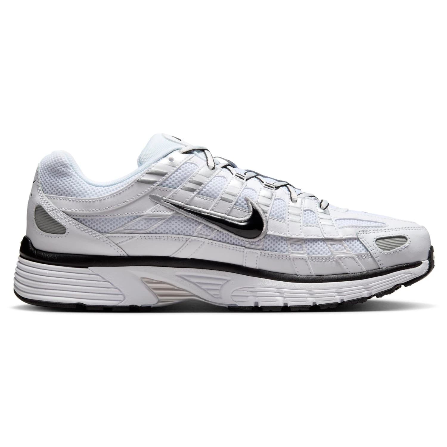 Мъжки маратонки Nike P-6000 Sneakers - White / Black / Metallic Silver / Black
