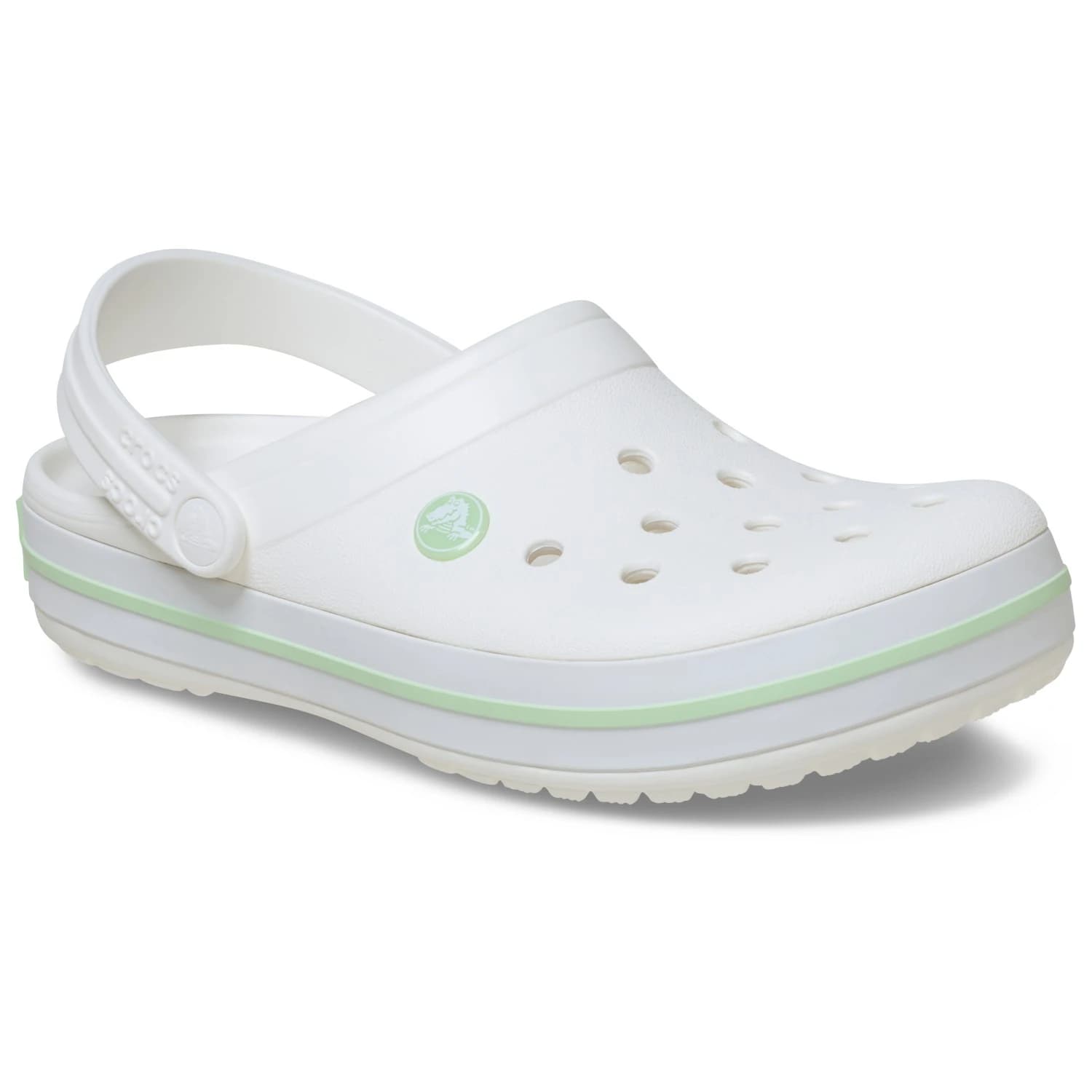 Сандали Crocs Crocband Sandals - White / Serene Green