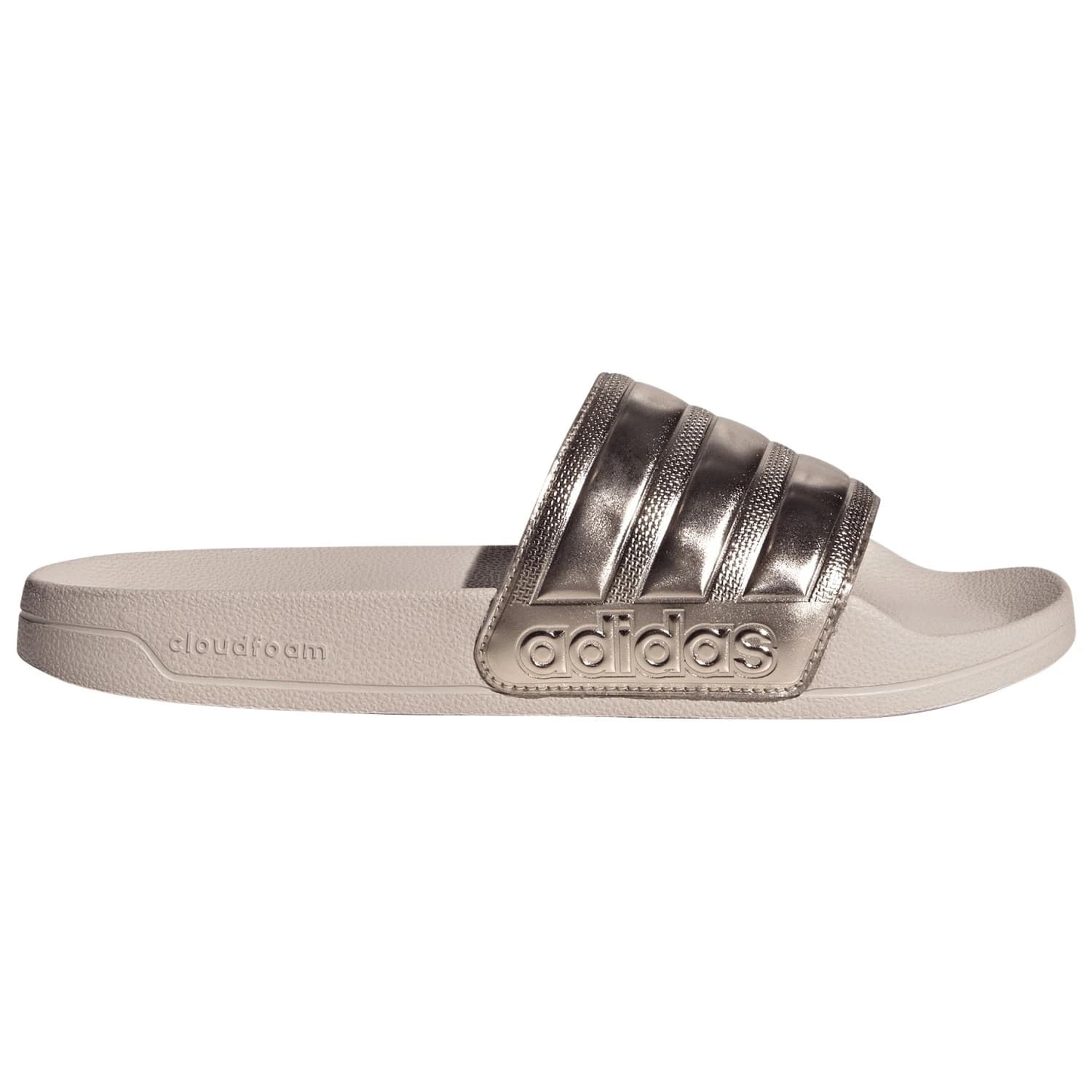 Сандали Adidas Adilette Shower Sandals - Champagne Metallic / Champagne Metallic / Putty Mauve