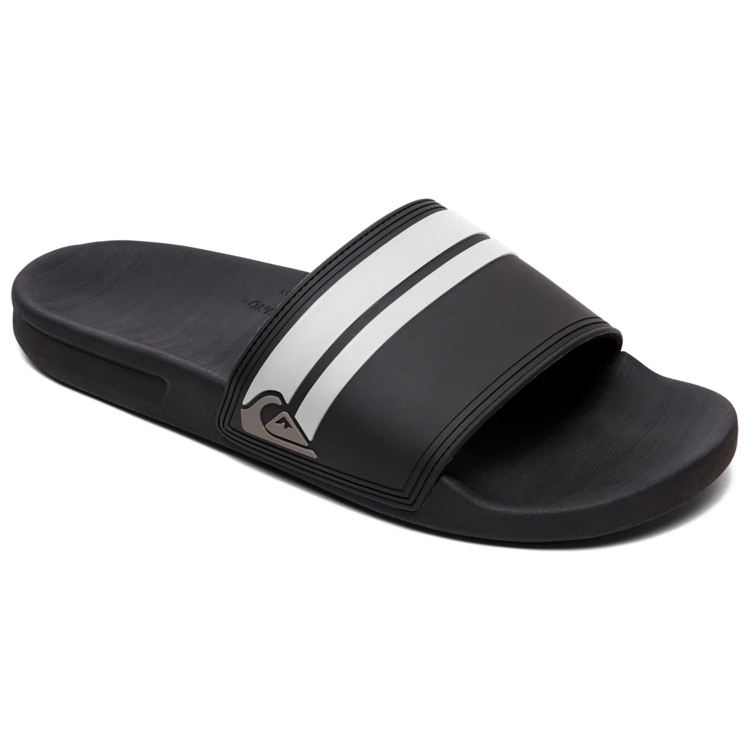 Мъжки сандали Quiksilver Rivi Slide Sandals - Black / Black / White