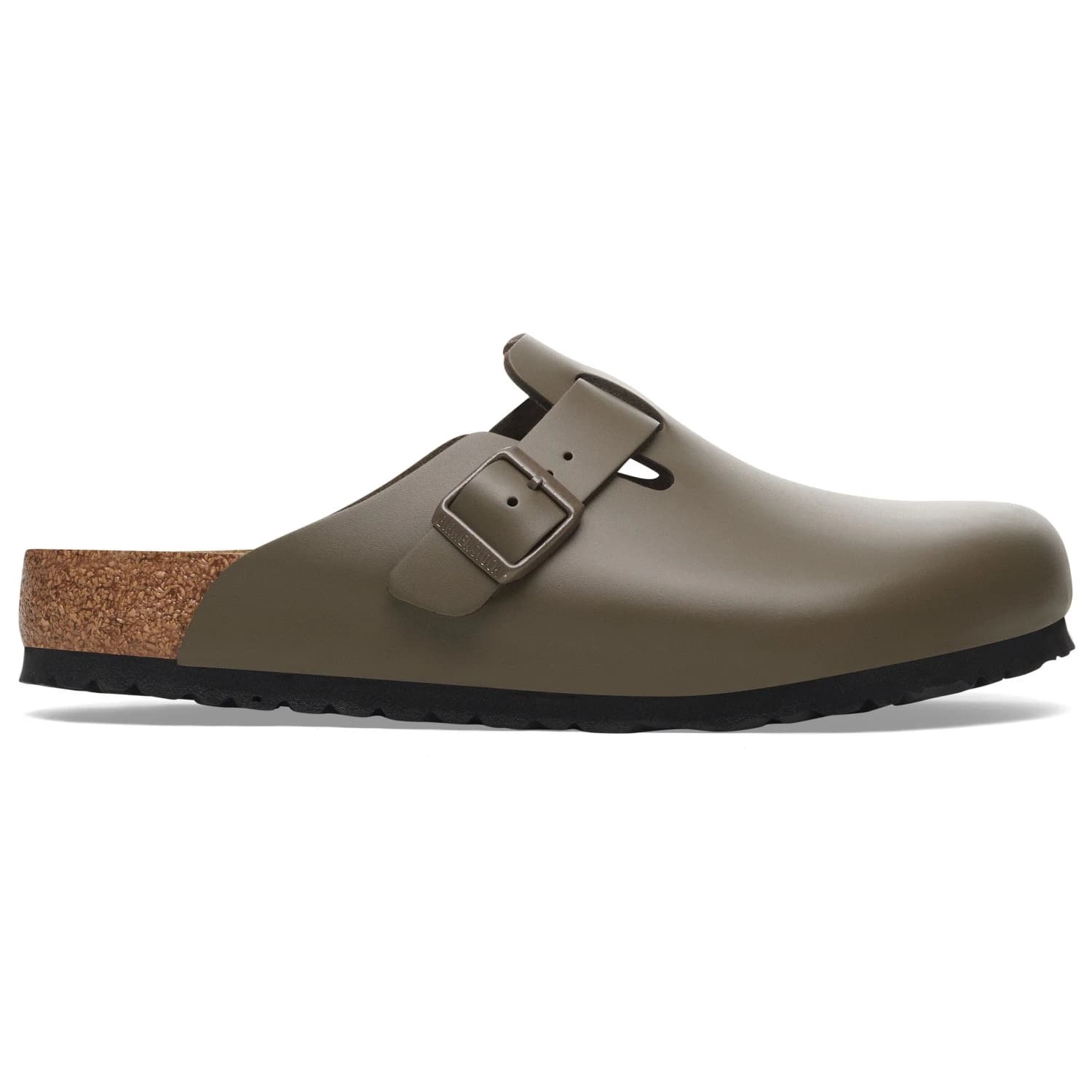 Сандали Birkenstock Boston Natural Leather Sandals - Smooth Leather Concrete Grey
