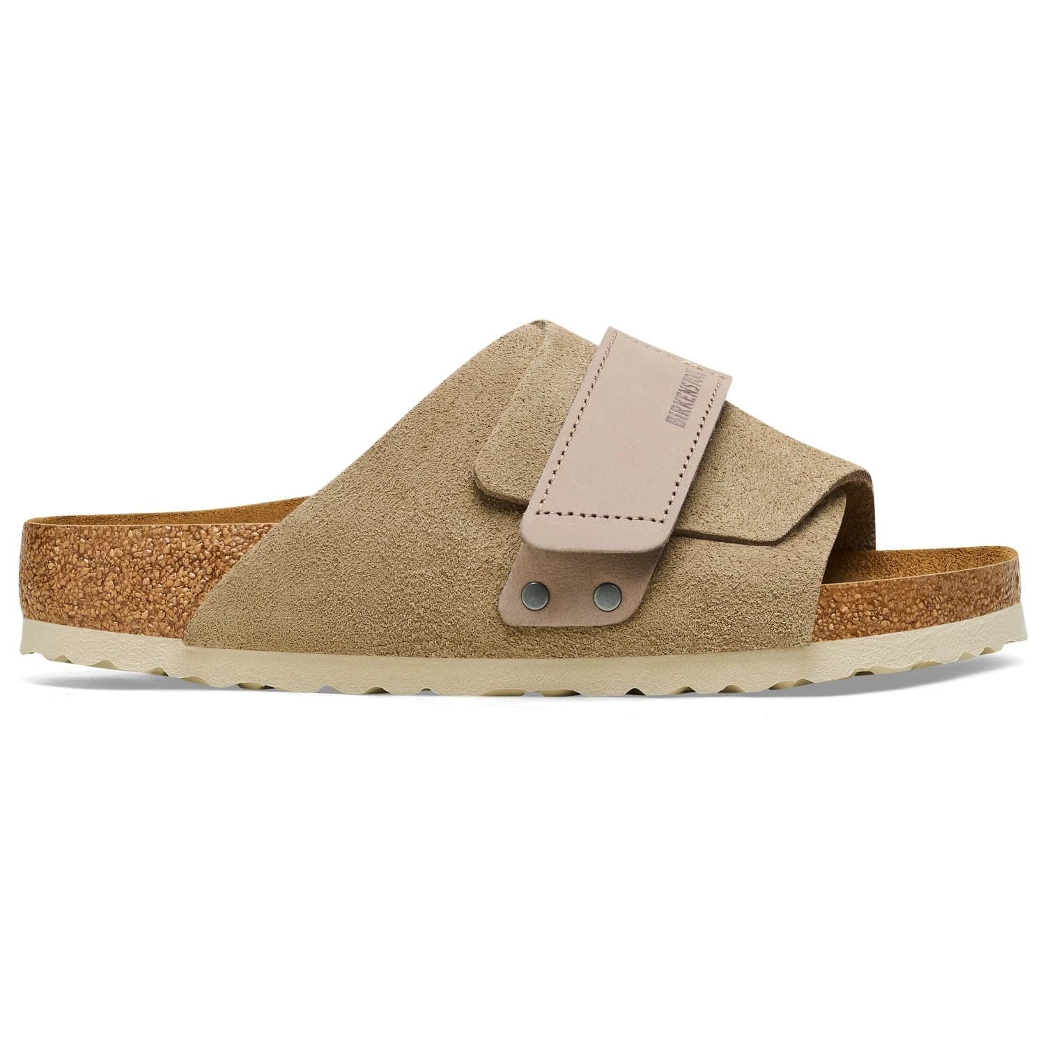 Сандали Birkenstock Kyoto Nubuck/Suede Leather Sandals - Taupe