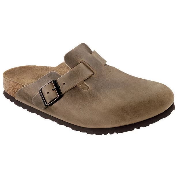 Сандали Birkenstock Boston SFB Oiled Leather Sandals - Tabacco Brown
