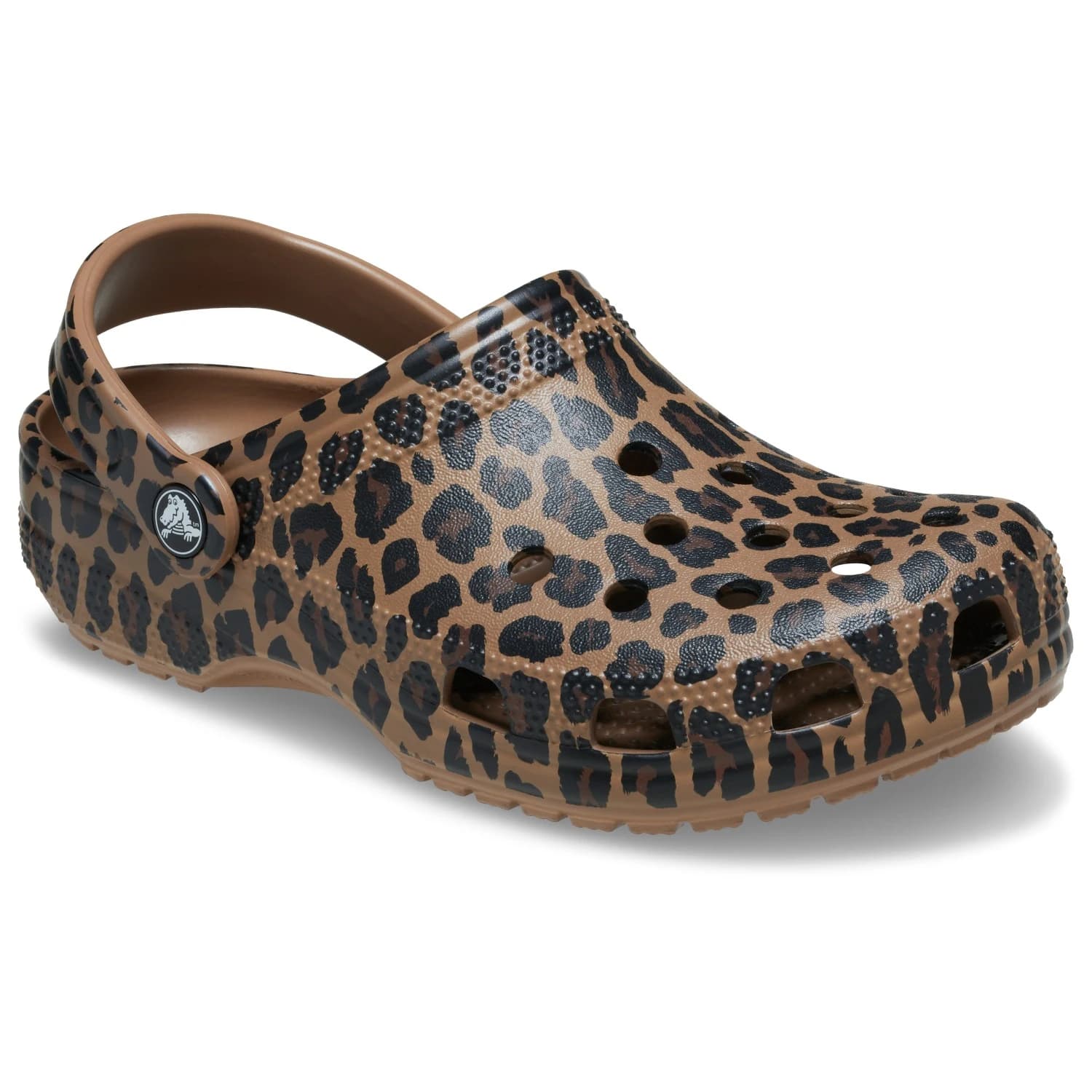 Сандали Crocs Classic Animal Clog Sandals - Sepia / Leopard