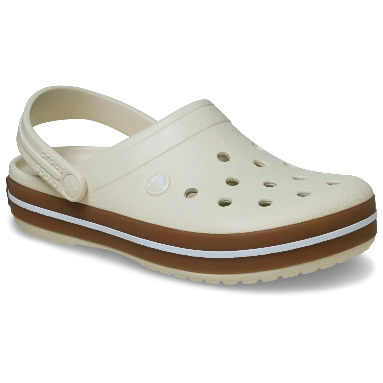Сандали Crocs Crocband Gum Clog Sandals - Summit White