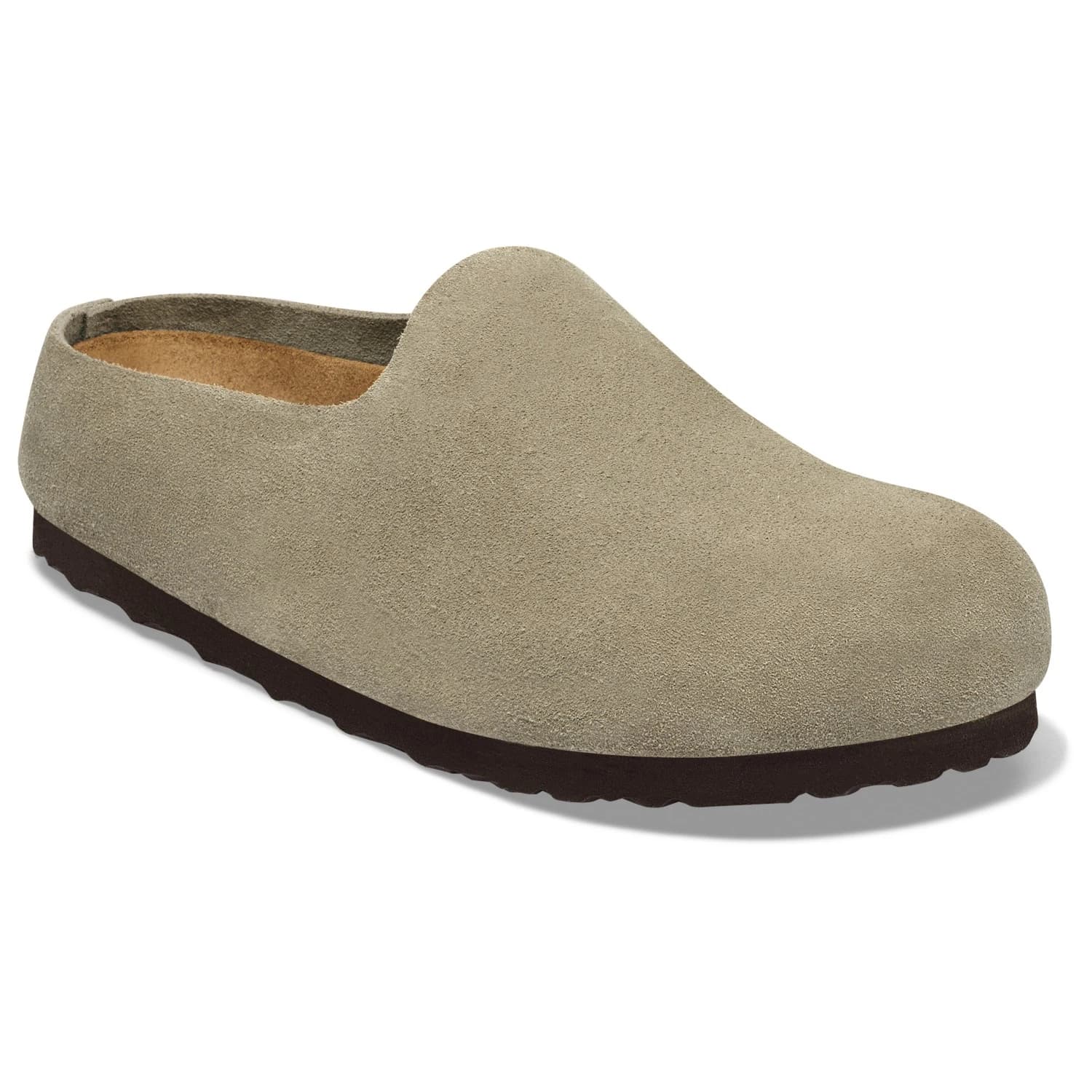 Сандали Birkenstock Amsterdam Wrapped Suede Sandals - Taupe
