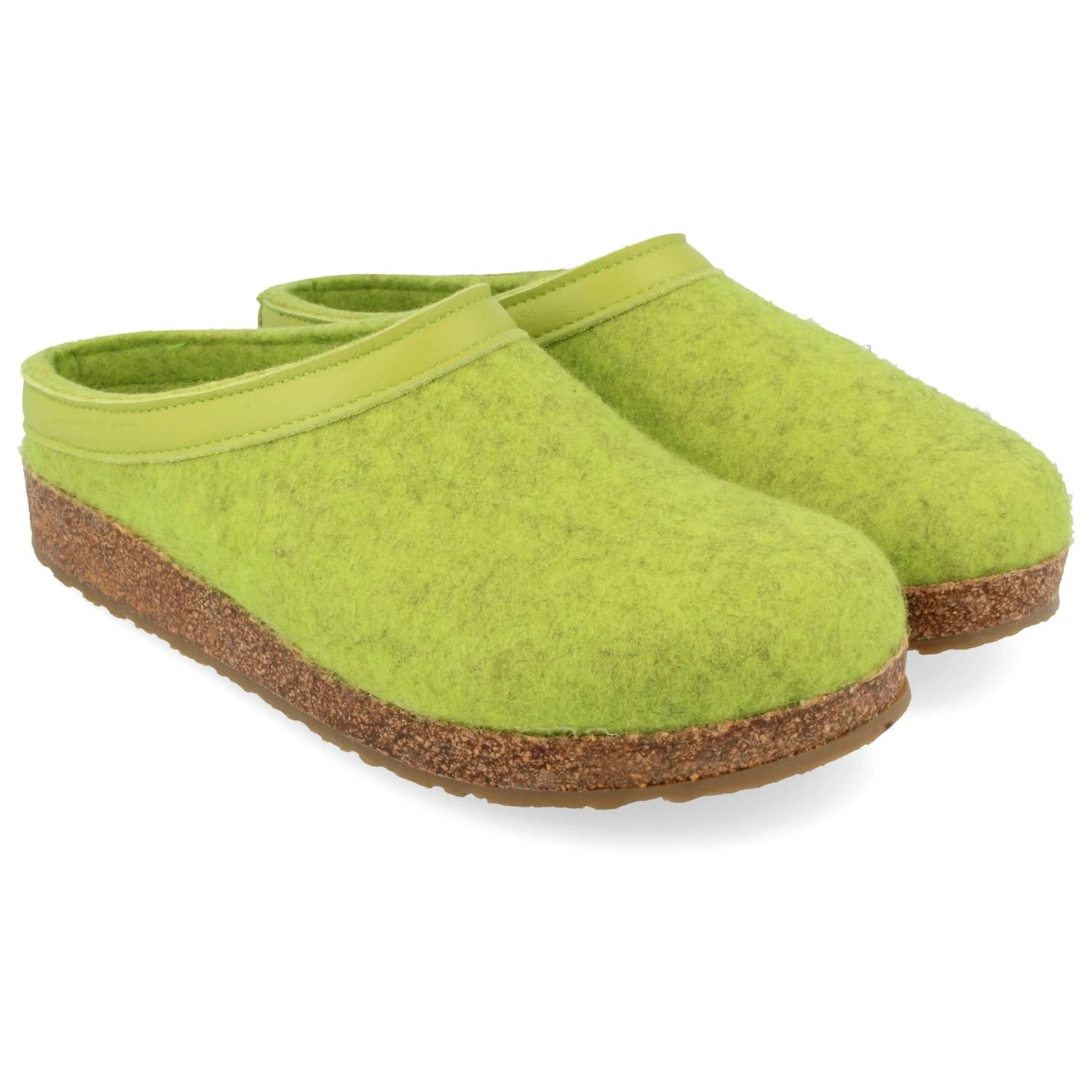 Пантофи Haflinger Grizzly Torben Slippers - Canary Green