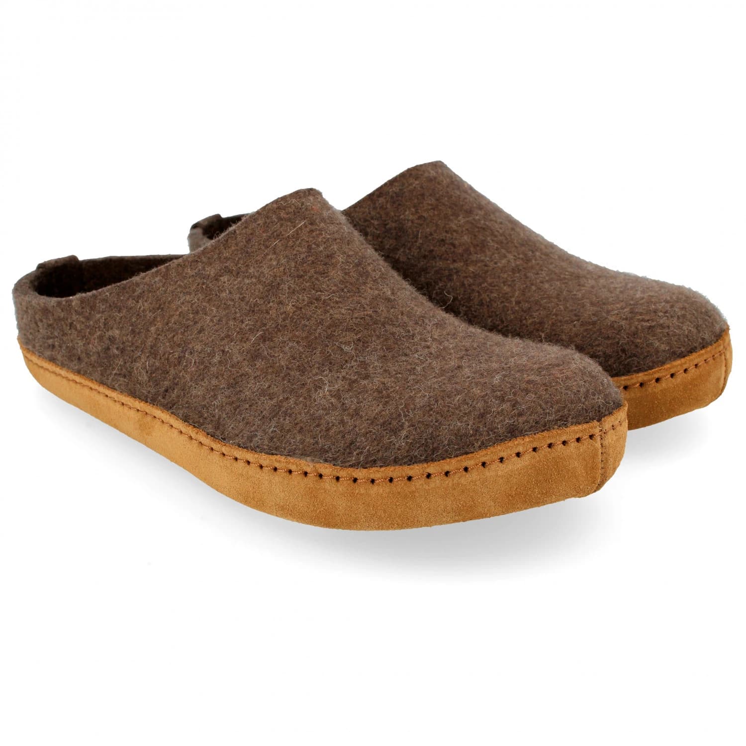 Пантофи Haflinger Emil's Toffel Slippers - Brown Melange