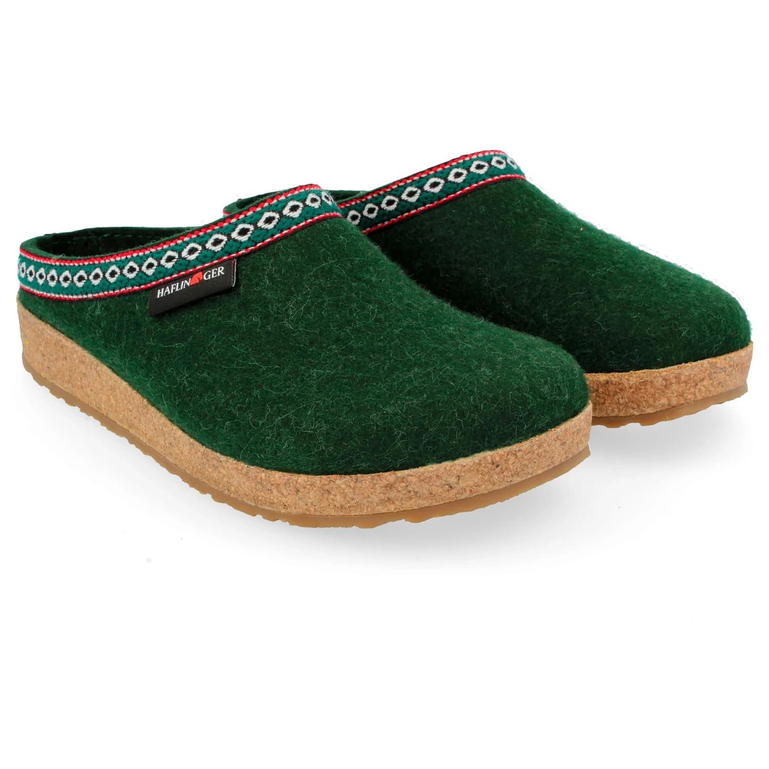 Пантофи Haflinger Grizzly Franzl Slippers - Yew