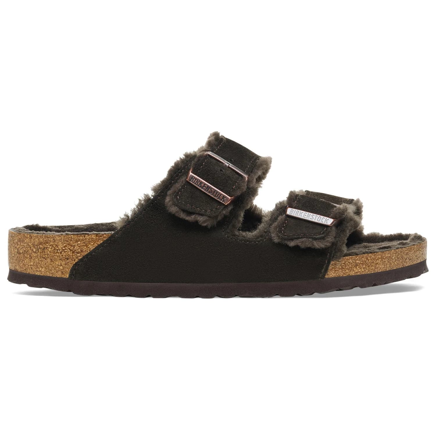 Сандали Birkenstock Arizona VL Sheepskin Slippers - Mocca