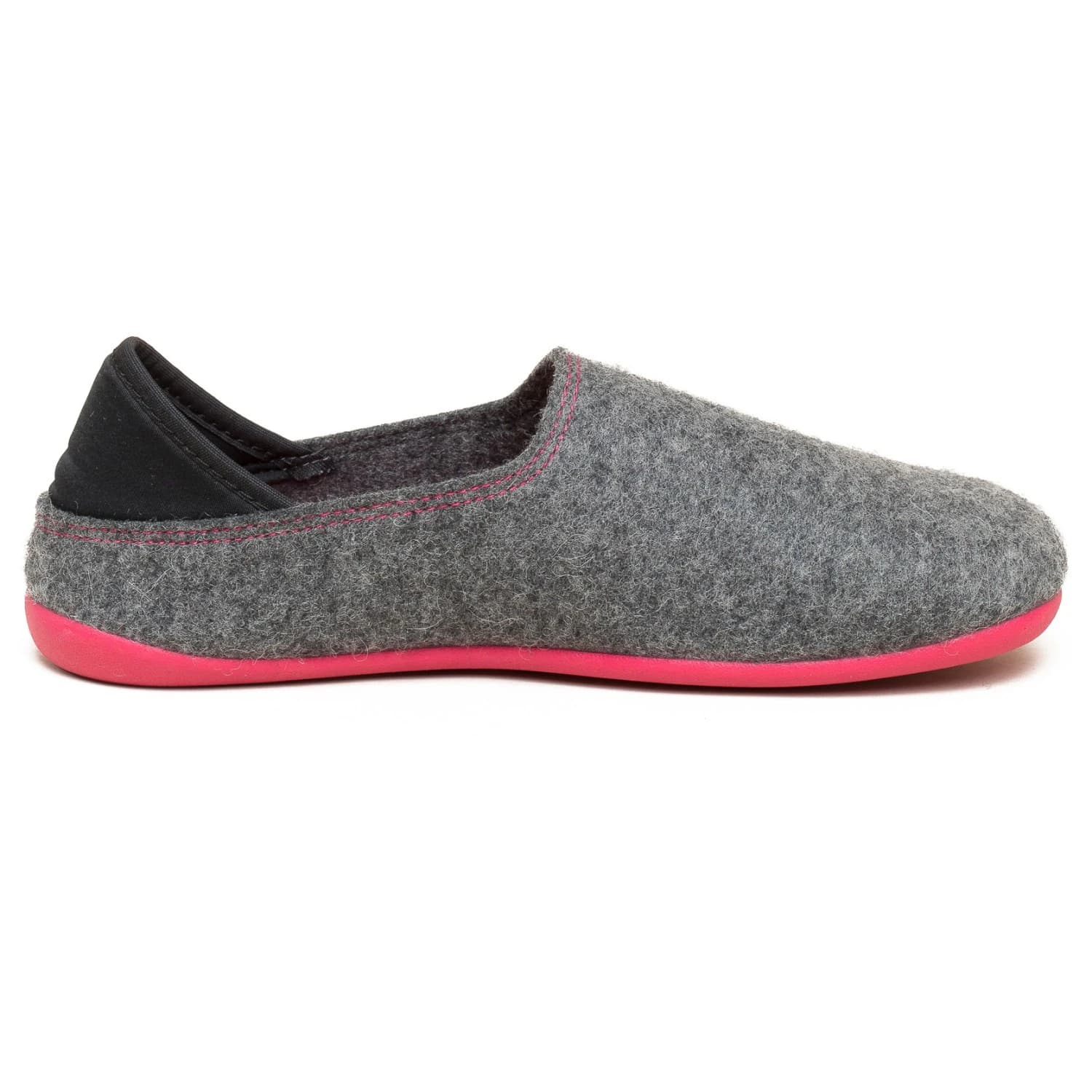 Пантофи Gottstein Wool Slip-On RU Slippers - Grey / Raspberry