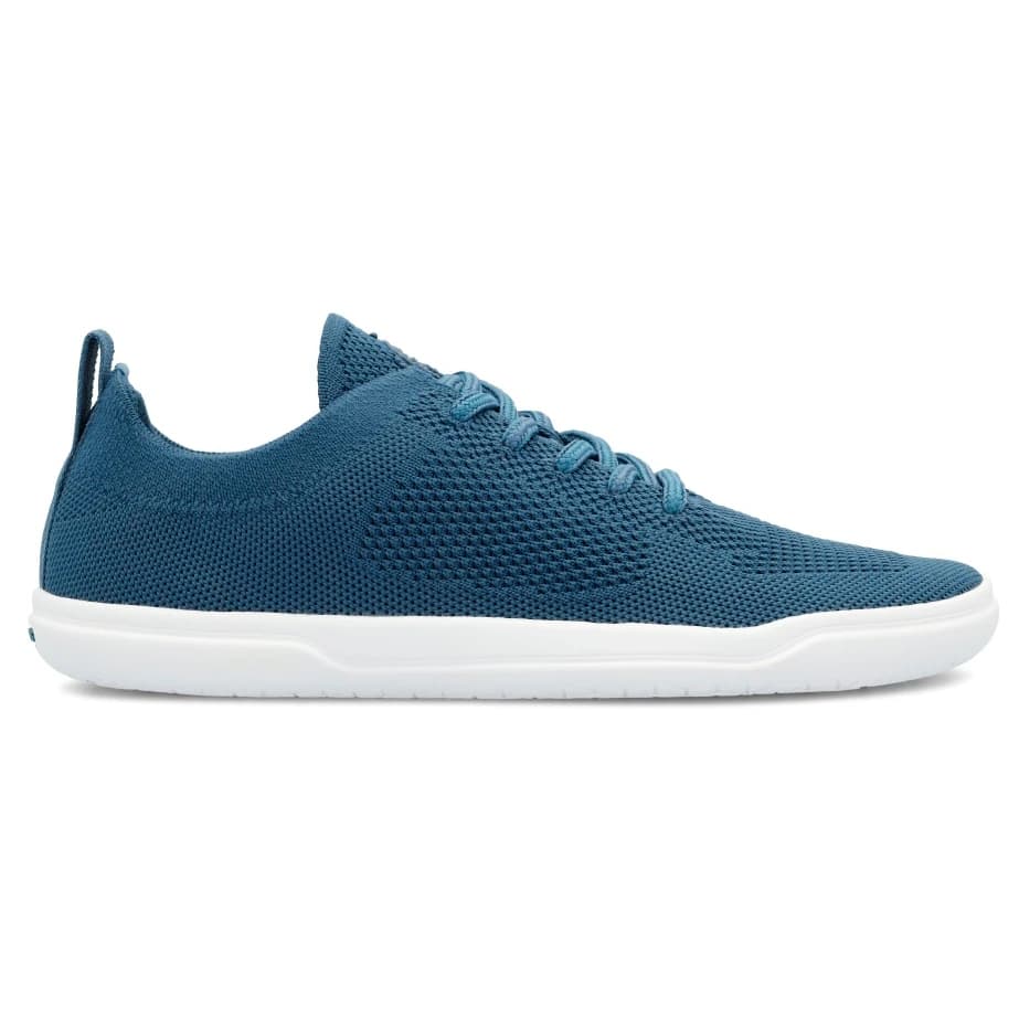 Мъжки обувки barefoot Groundies Active Knit Barefoot shoes - Navy / White