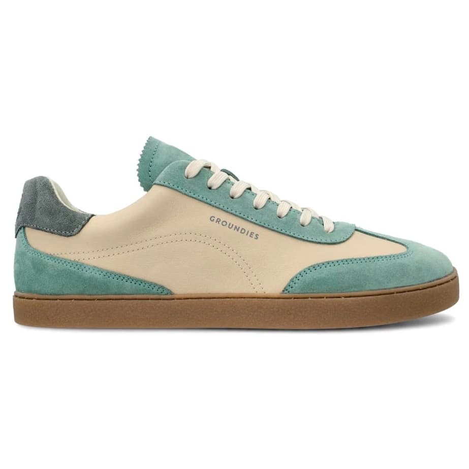 Мъжки обувки barefoot Groundies Panama Barefoot shoes - Beige / Sage Green
