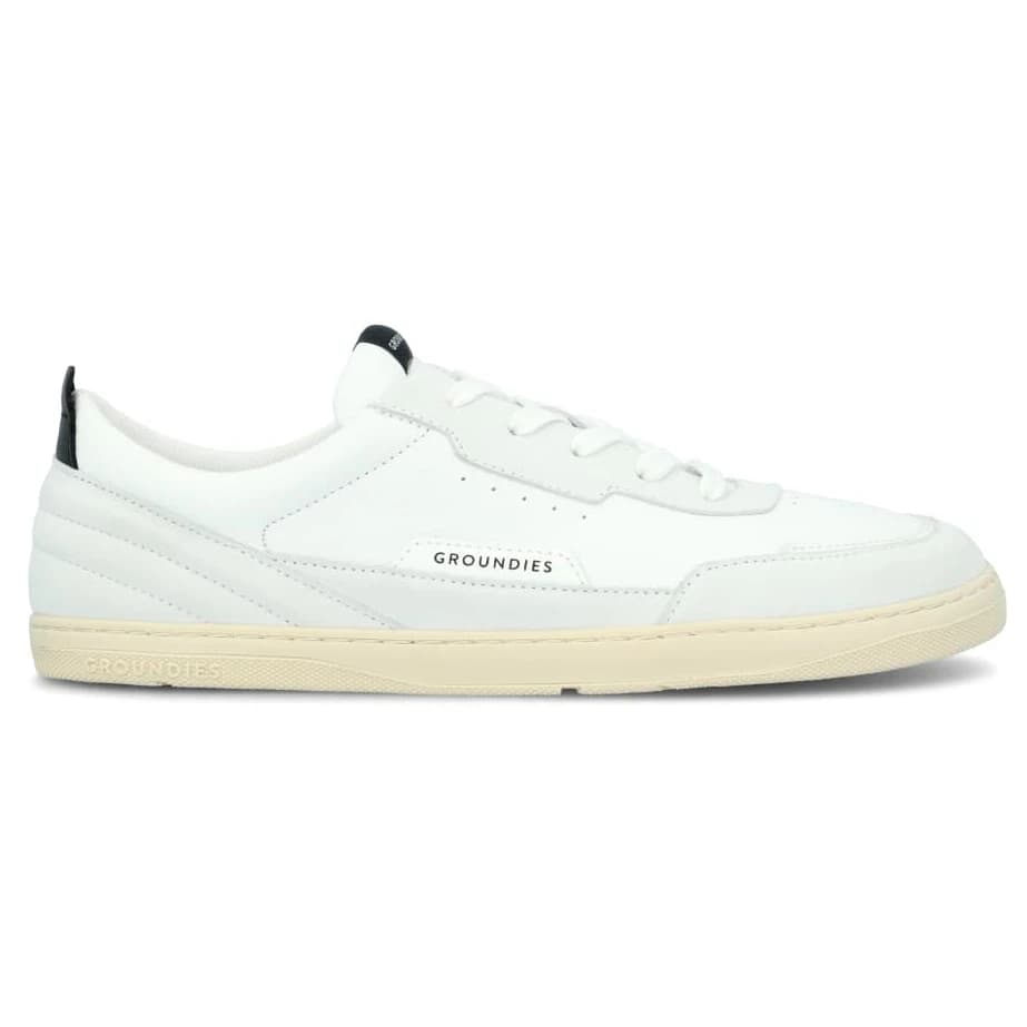 Мъжки обувки barefoot Groundies Zürich Barefoot shoes - White / Black